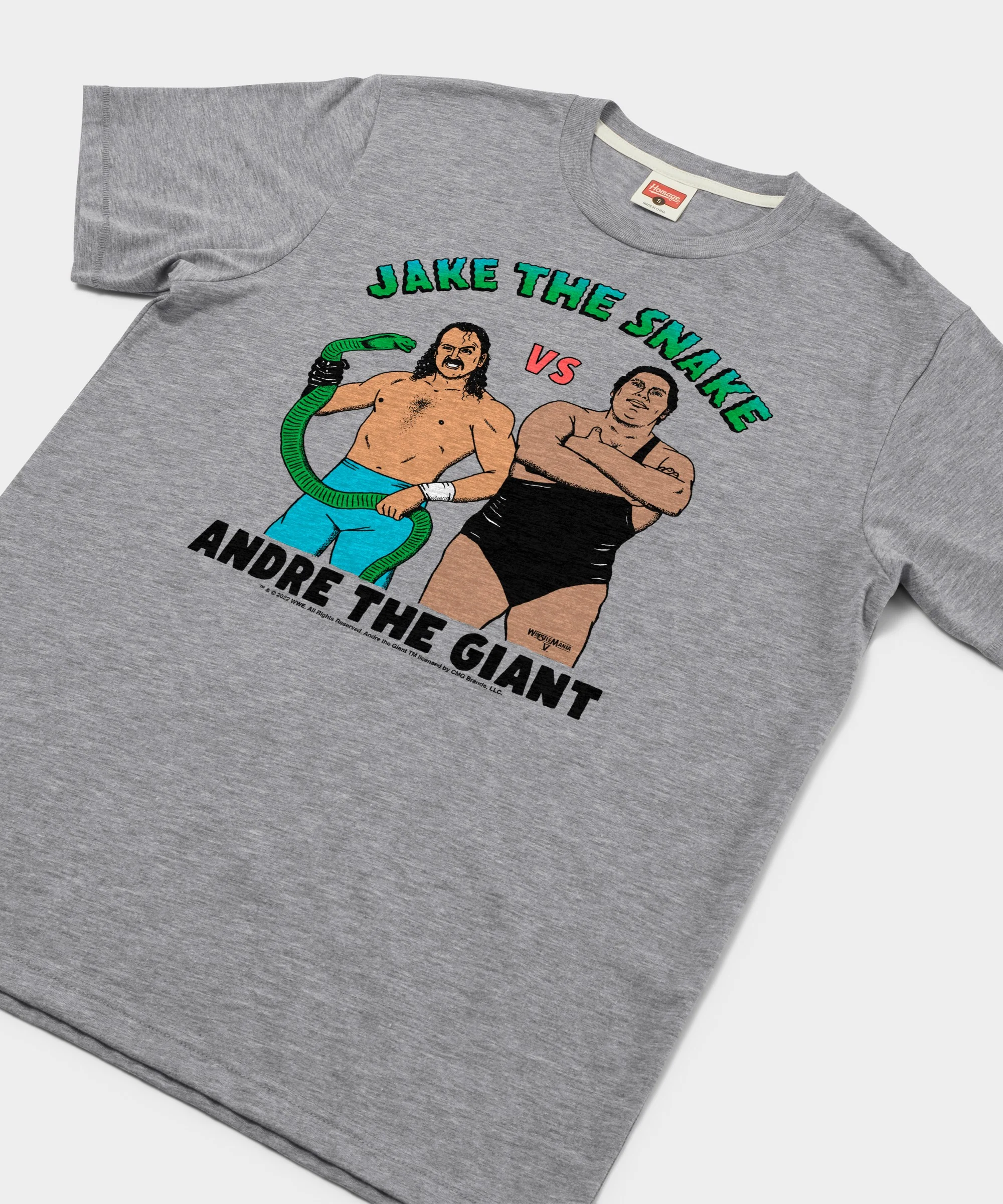 WrestleMania V Jake Vs Andre - Image 2