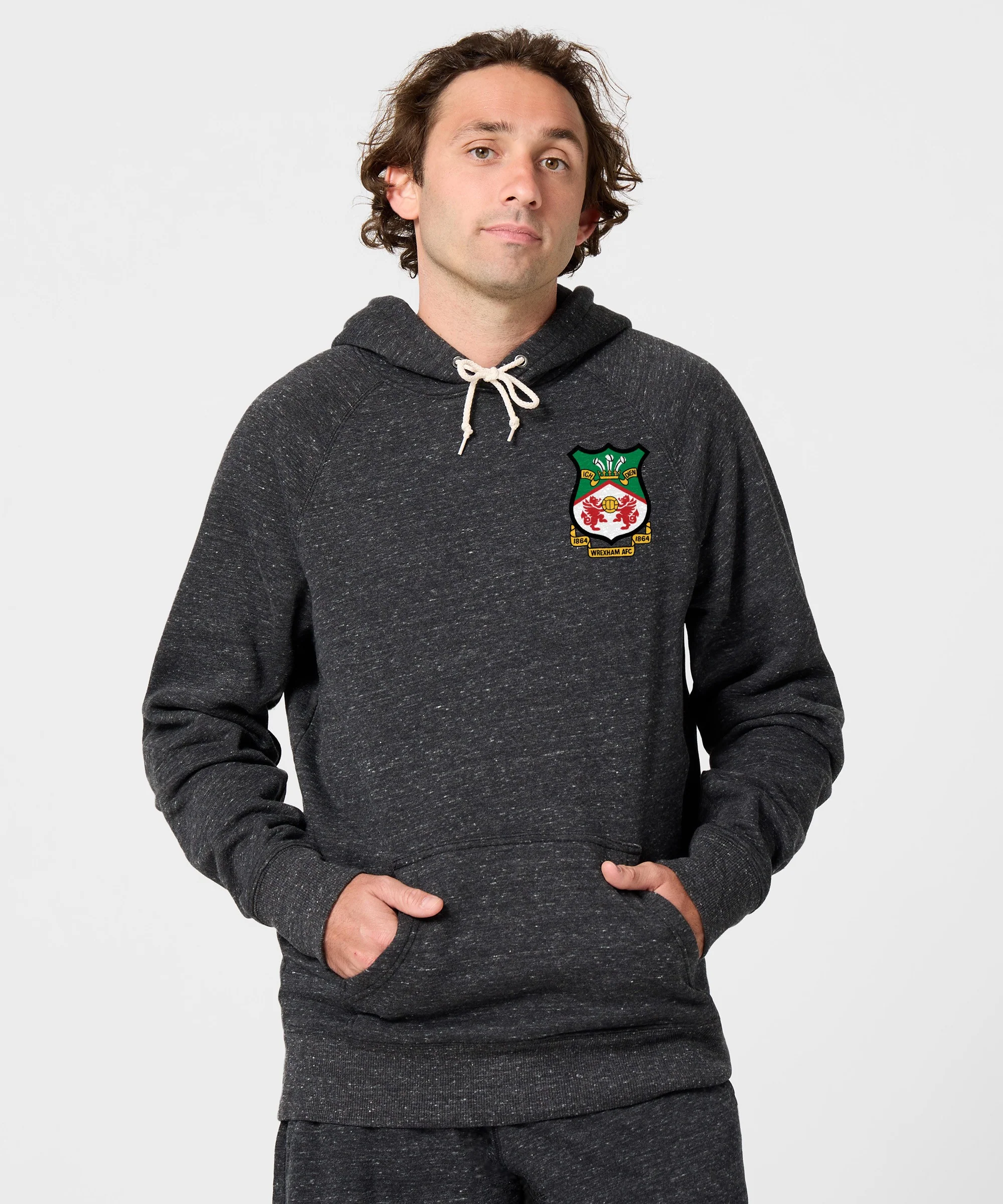 Wrexham AFC Crest Left Chest Hoodie - Image 3