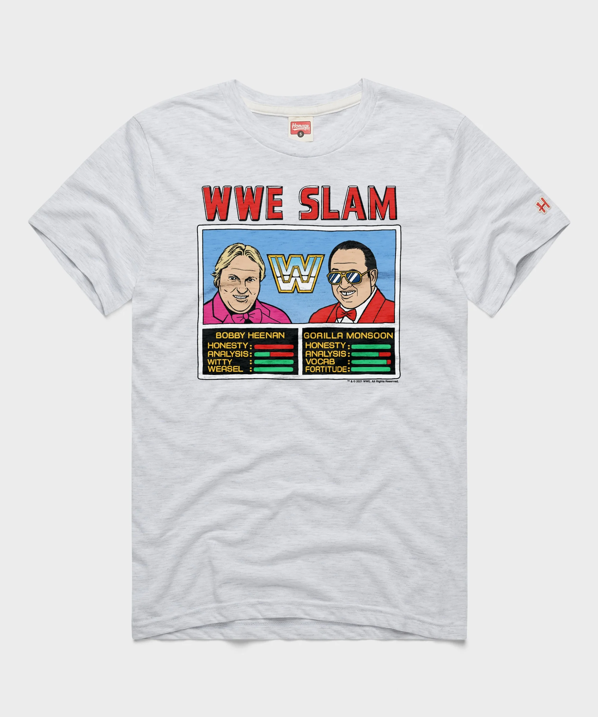 WWE Slam Bobby Heenan And Gorilla Monsoon