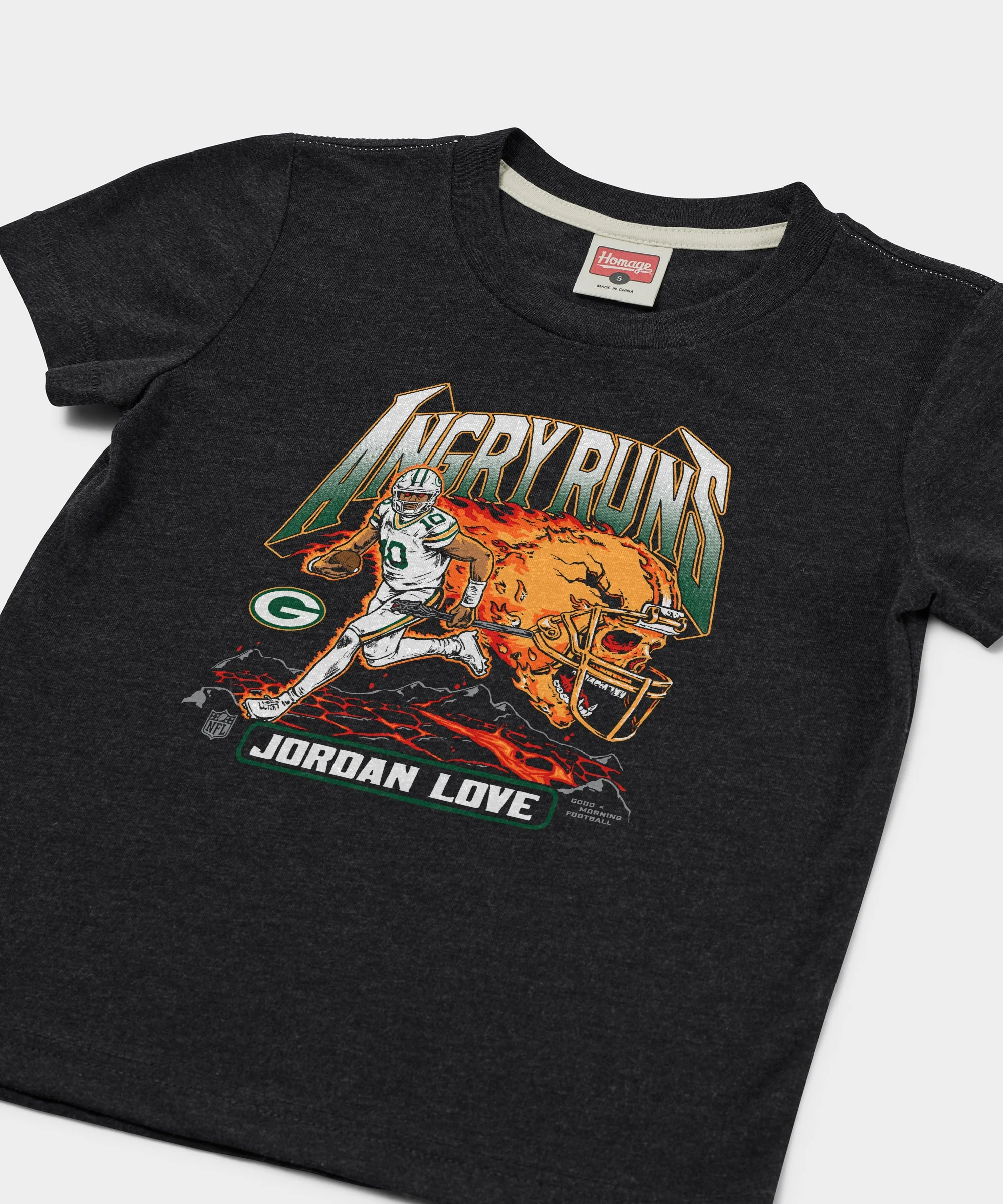 Youth Angry Runs 2025 Packers Jordan Love - Image 2