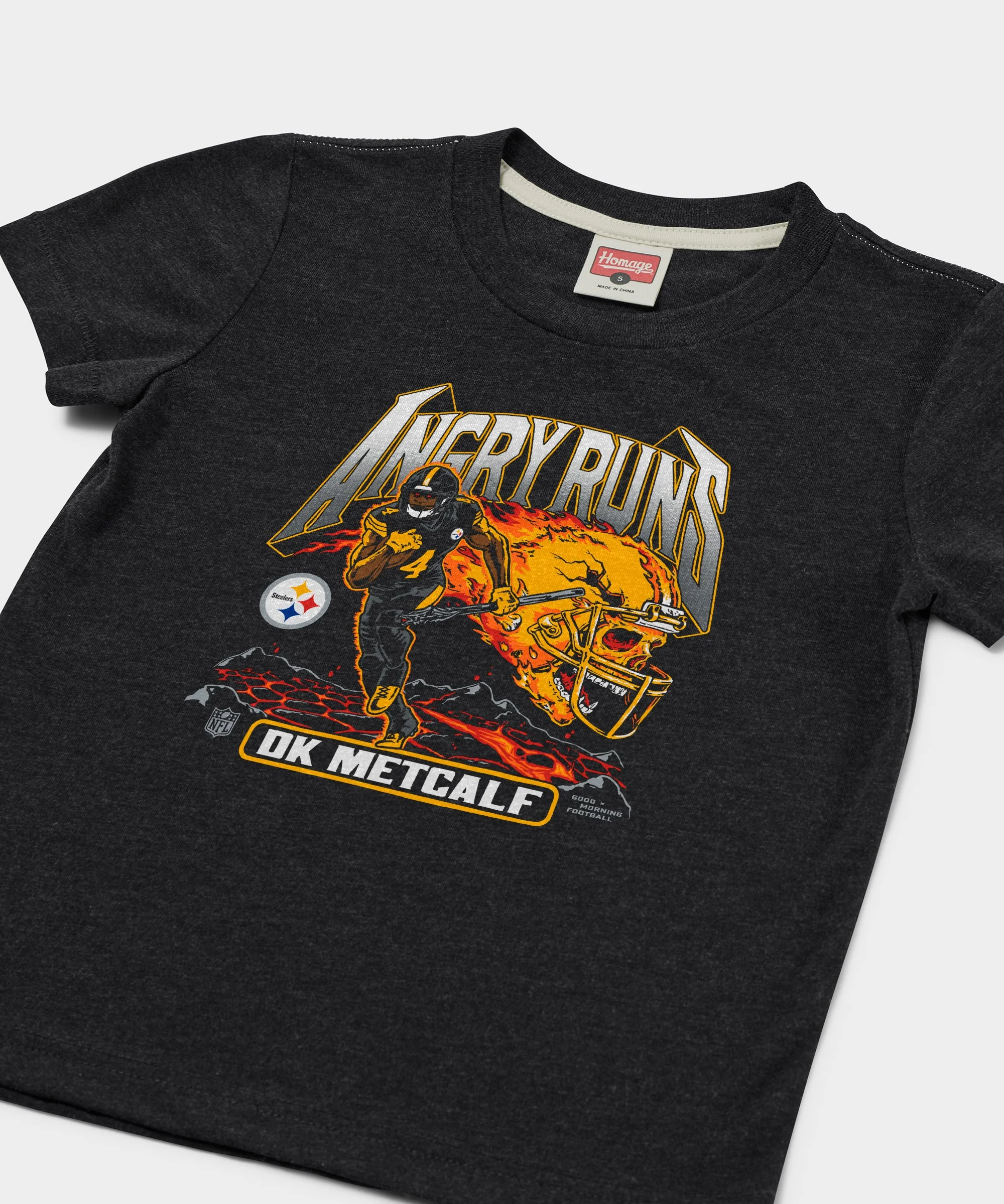 Youth Angry Runs 2025 Steelers DK Metcalf - Image 2