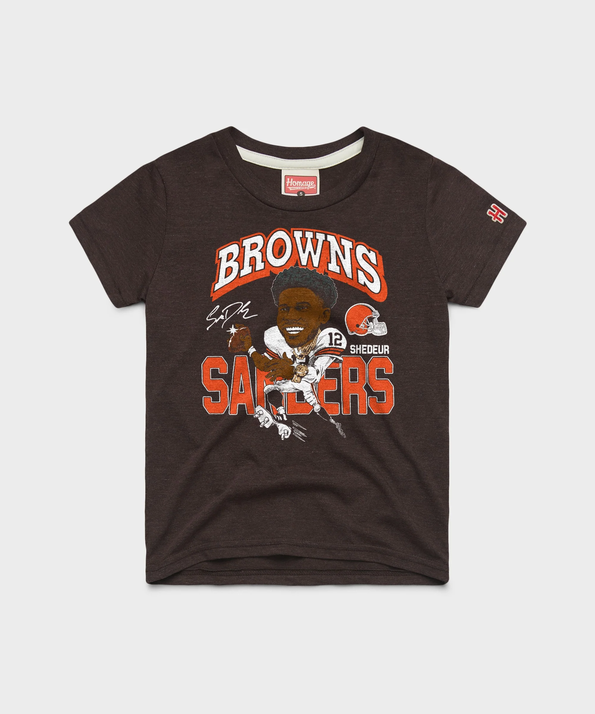 Youth Browns Shedeur Sanders Signature