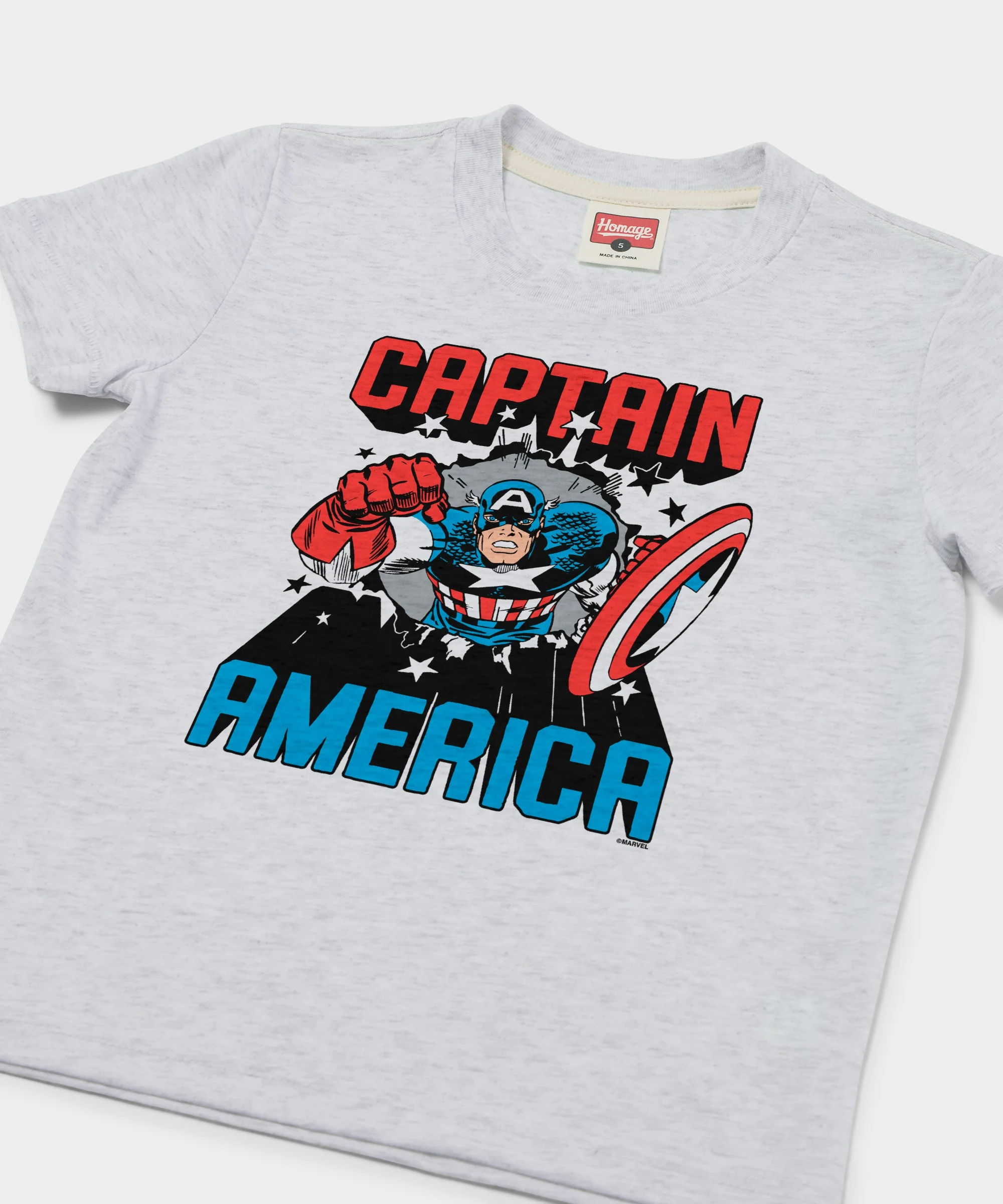 Youth Captain America Bustin' Through - Image 2