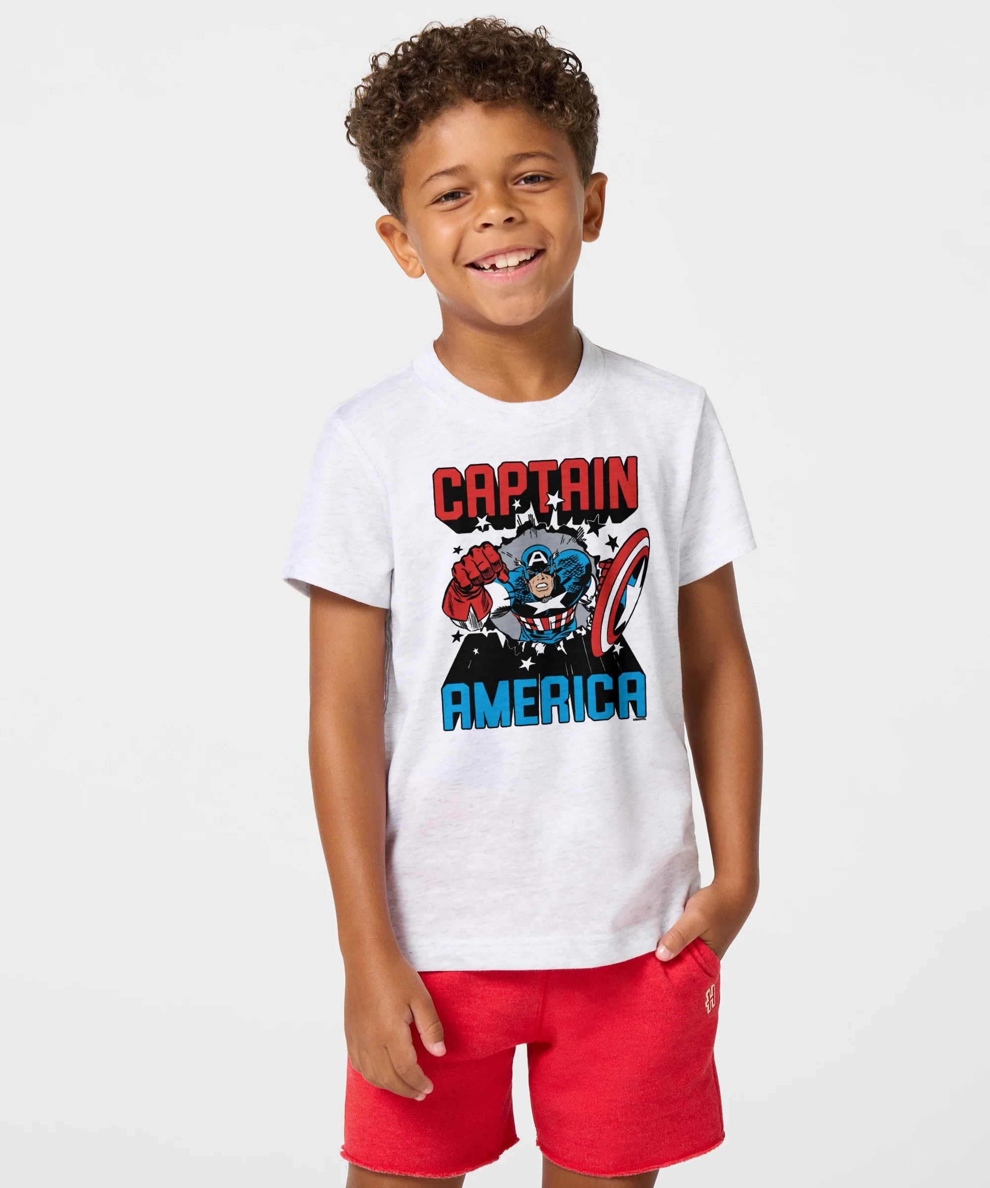 Youth Captain America Bustin' Through - Image 3