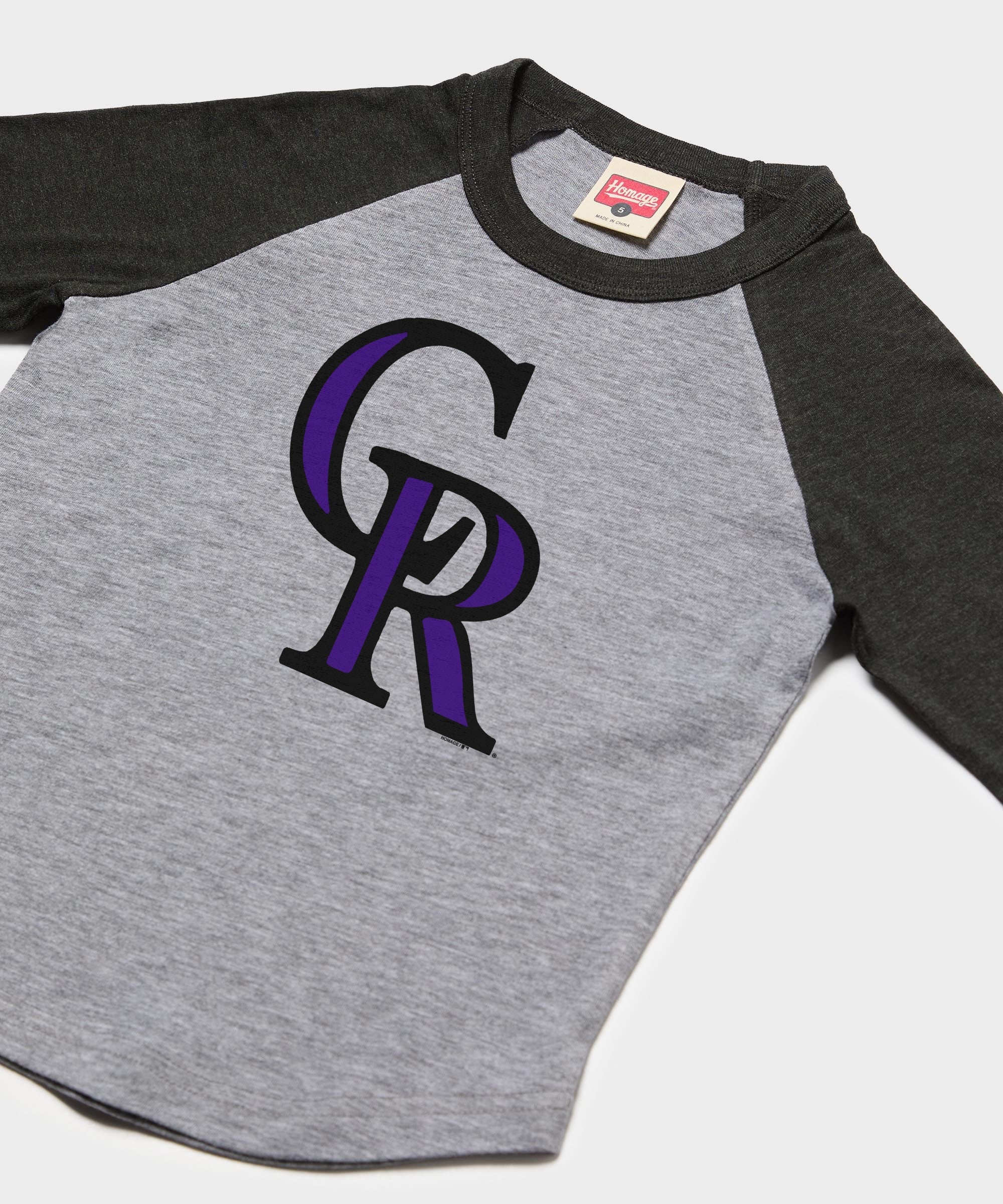 Youth Colorado Rockies '17 Raglan - Image 2