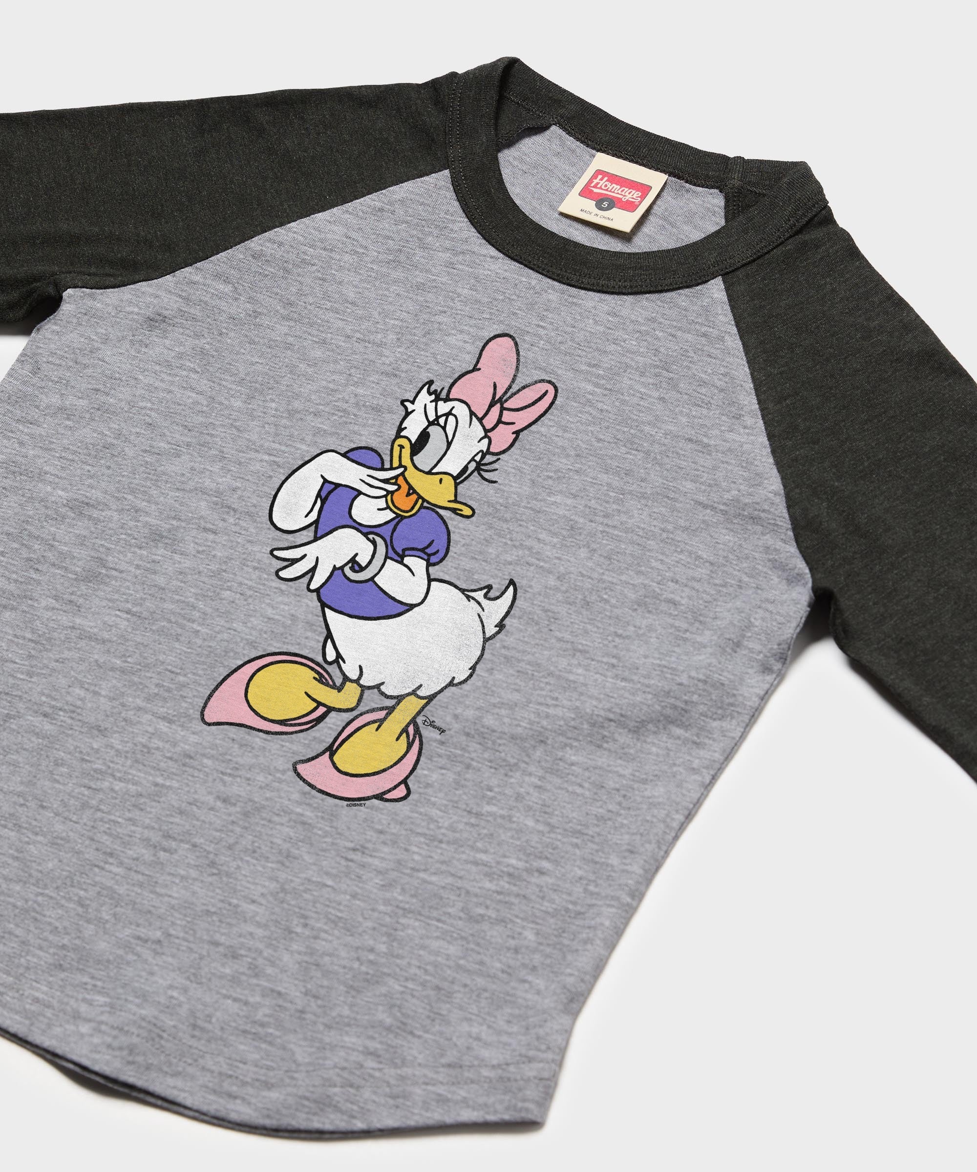 Youth Daisy Duck Raglan - Image 2
