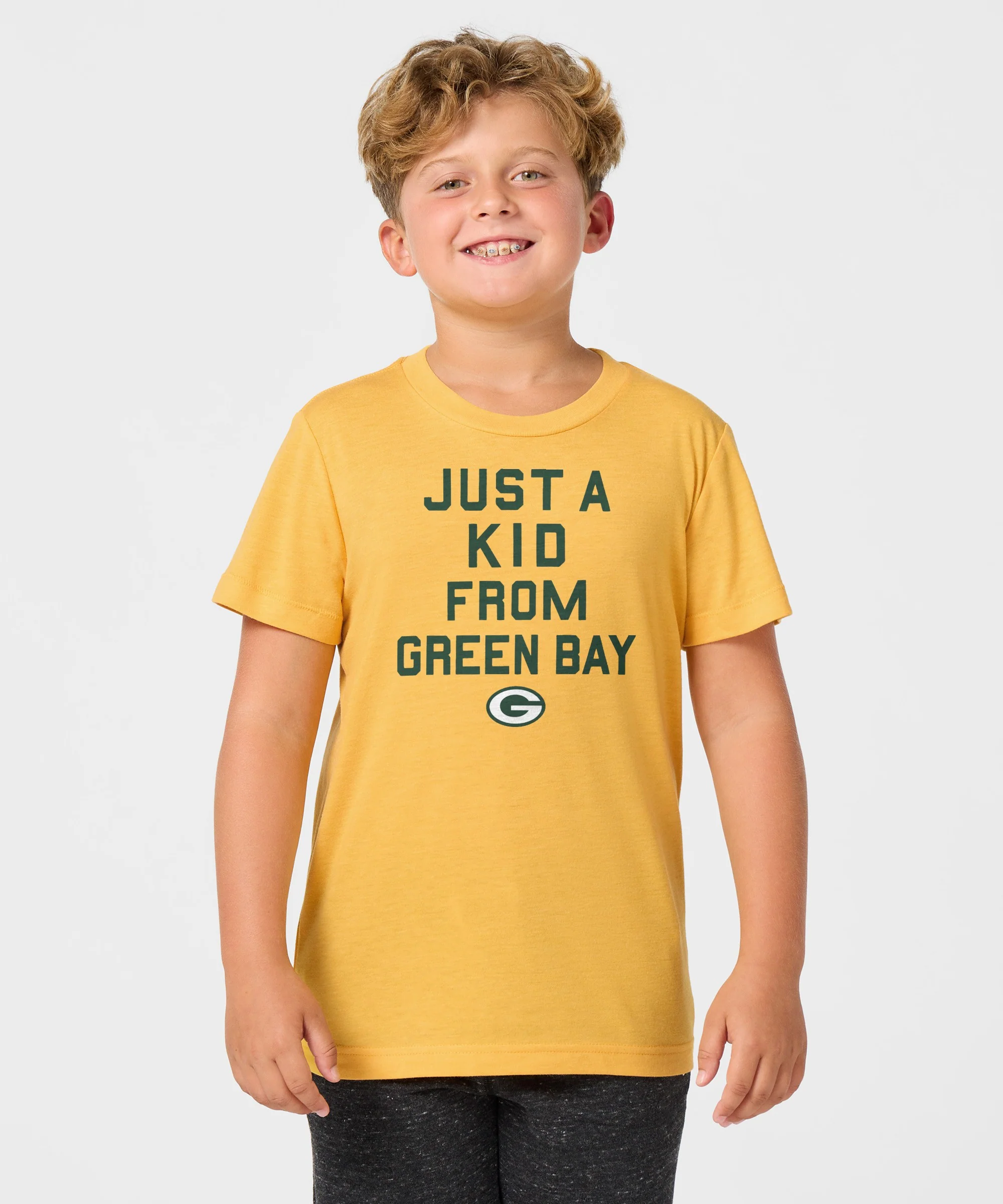 Youth Green Bay Packers Just A Kid From Green Bay - Image 3