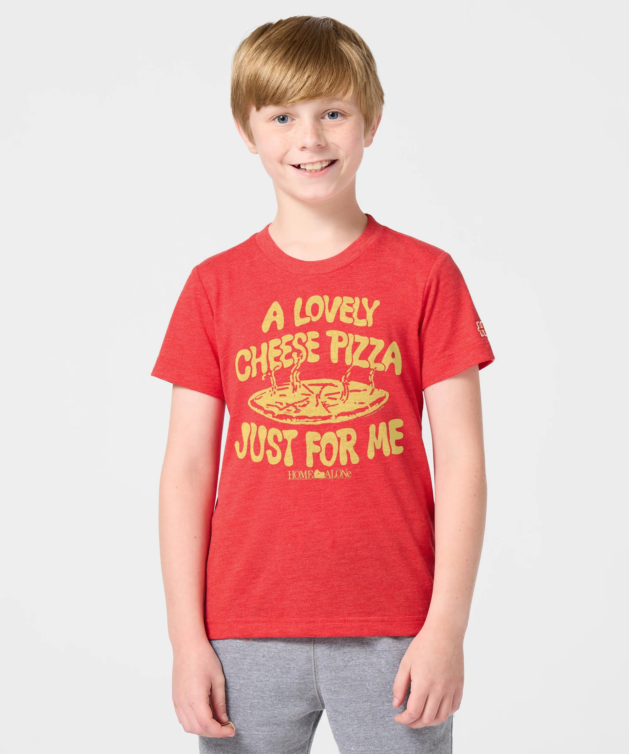 Youth Home Alone Cheese Pizza Just For Me - Image 3