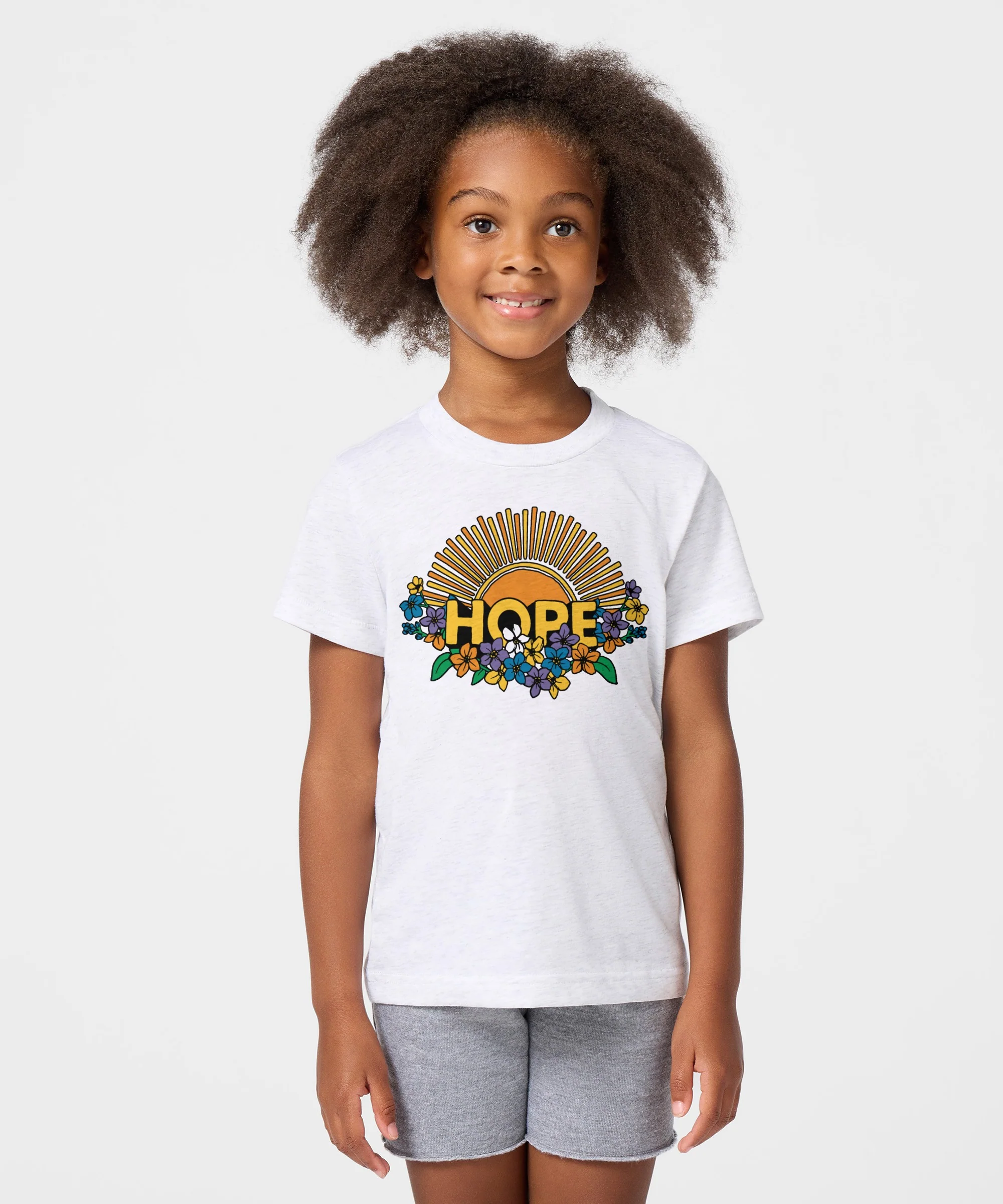 Youth Hope Sun And Flowers - Image 3