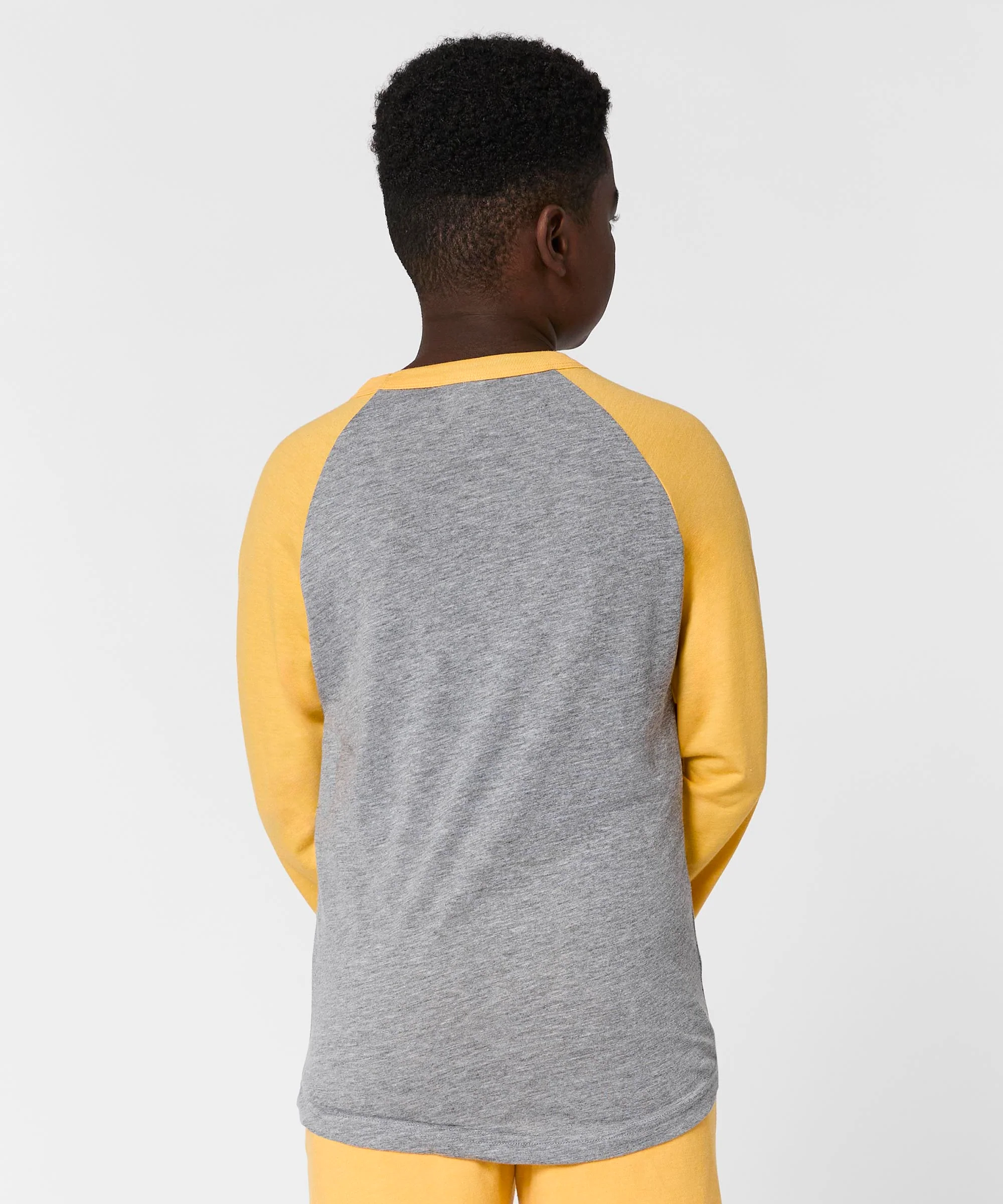 Youth Kansas City Chiefs Big Helmet Raglan - Image 4