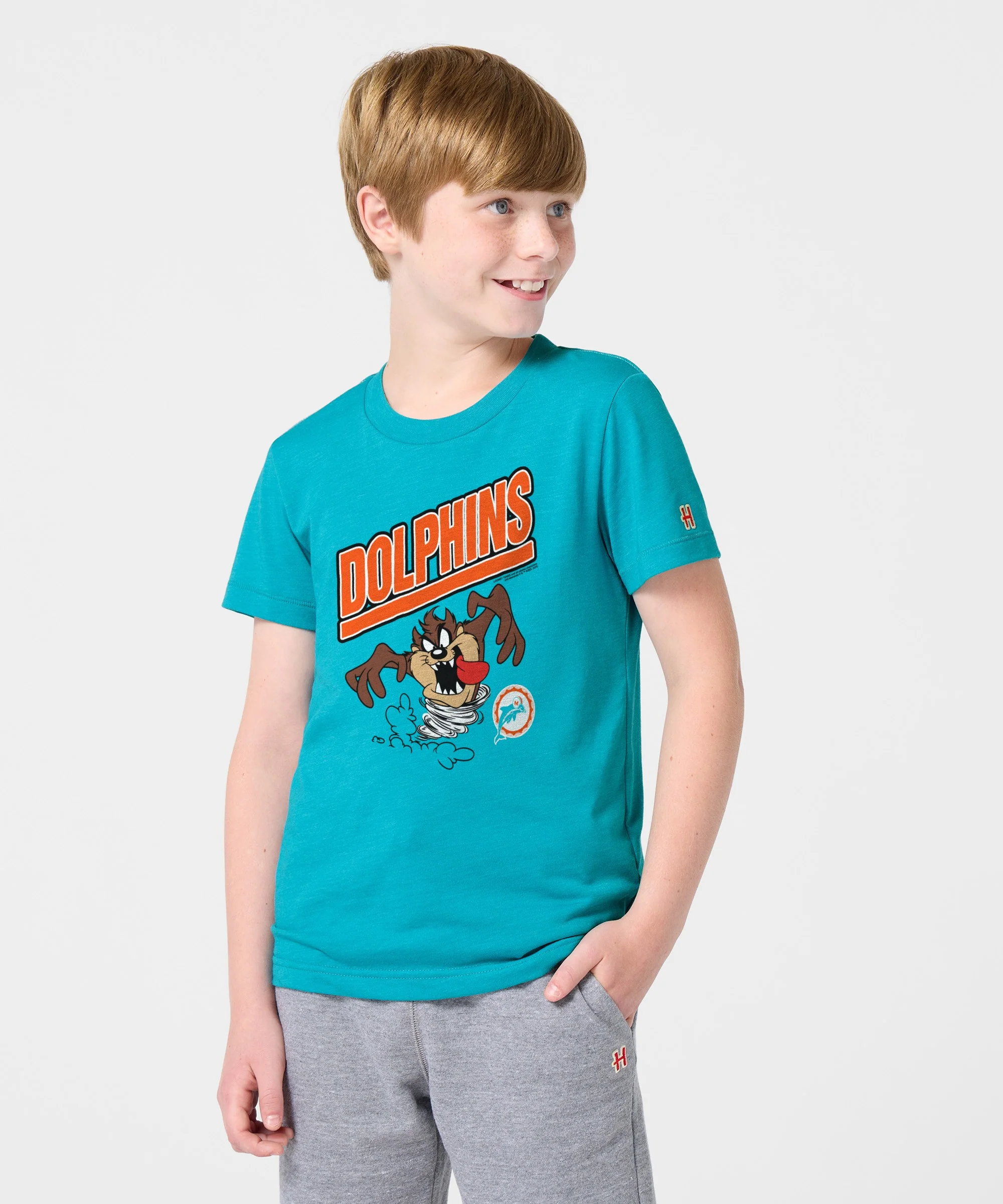 Youth Looney Tunes Taz x Miami Dolphins - Image 3