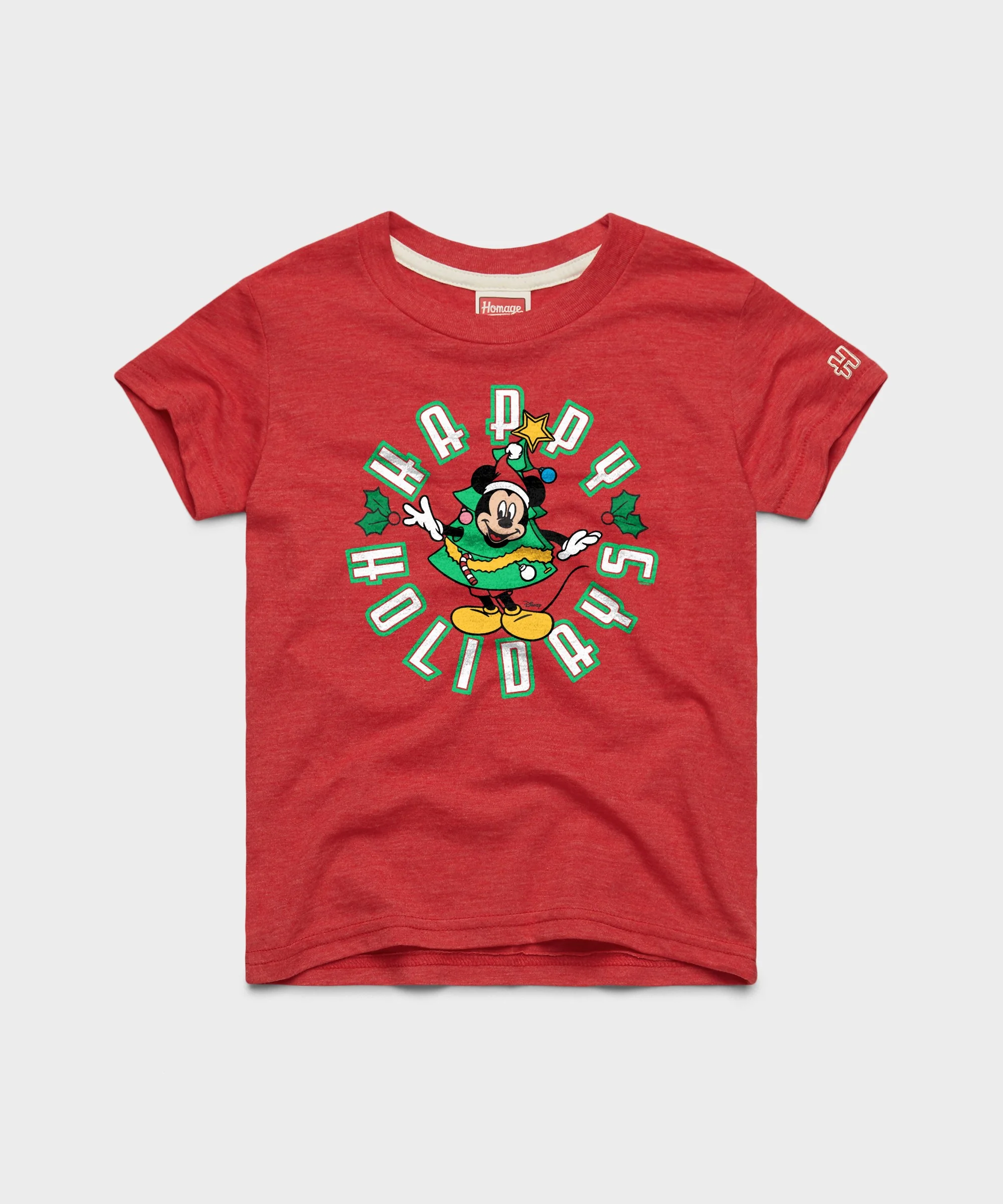 Youth Mickey Mouse Happy Holidays