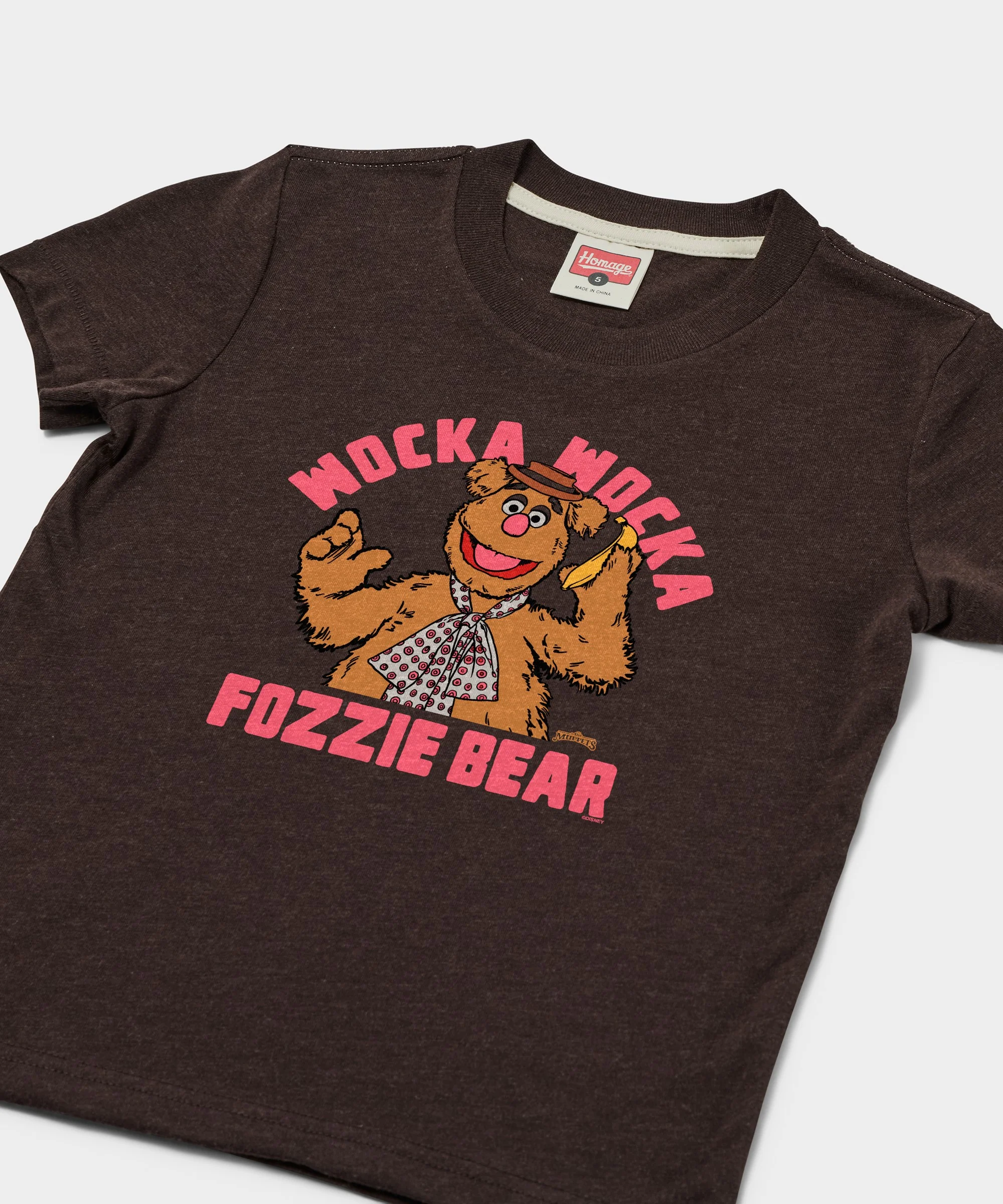 Youth Muppets Fozzie Bear Wocka Wocka T-Shirt - Image 2