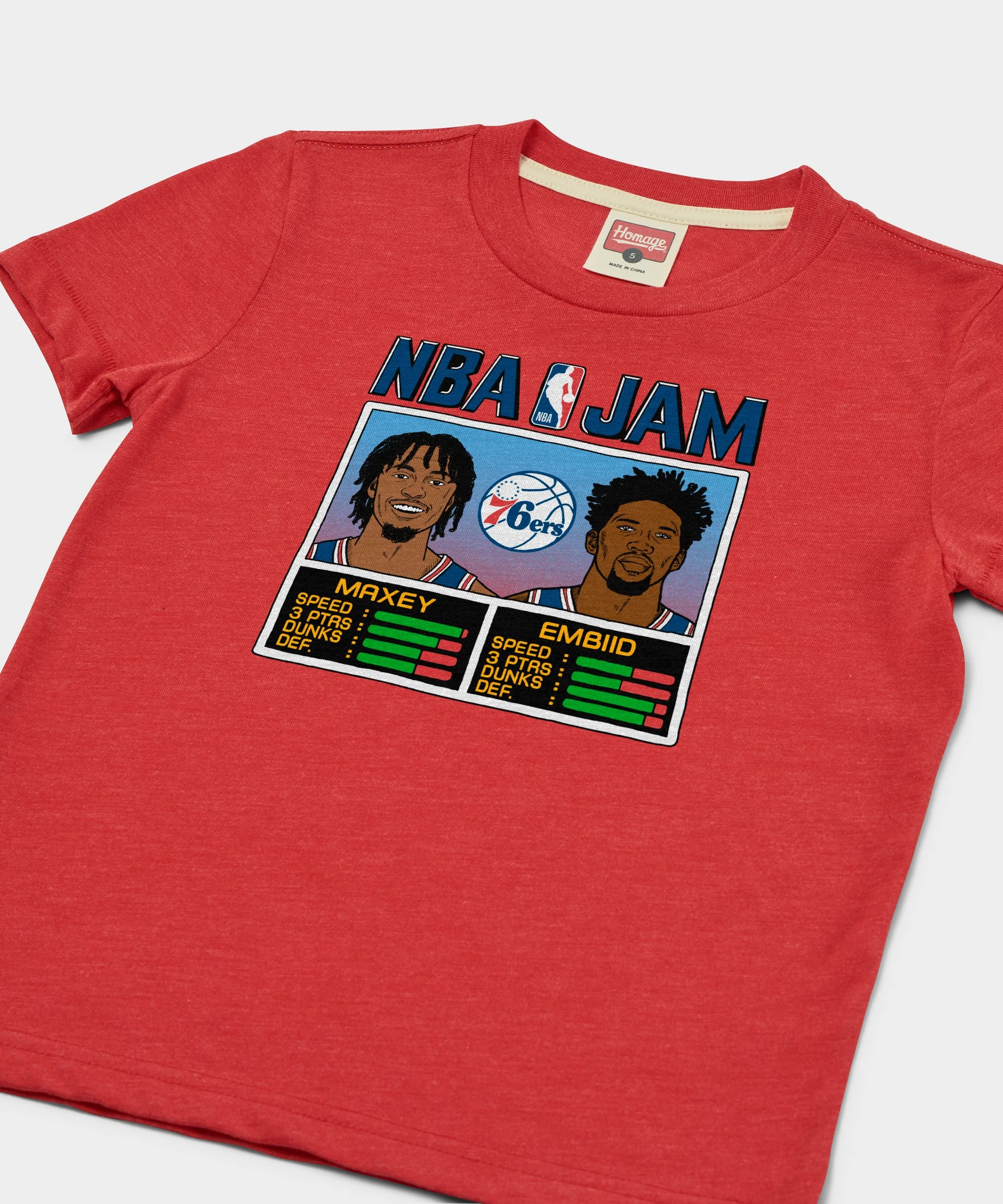 Youth NBA Jam 76ers Maxey And Embiid - Image 2