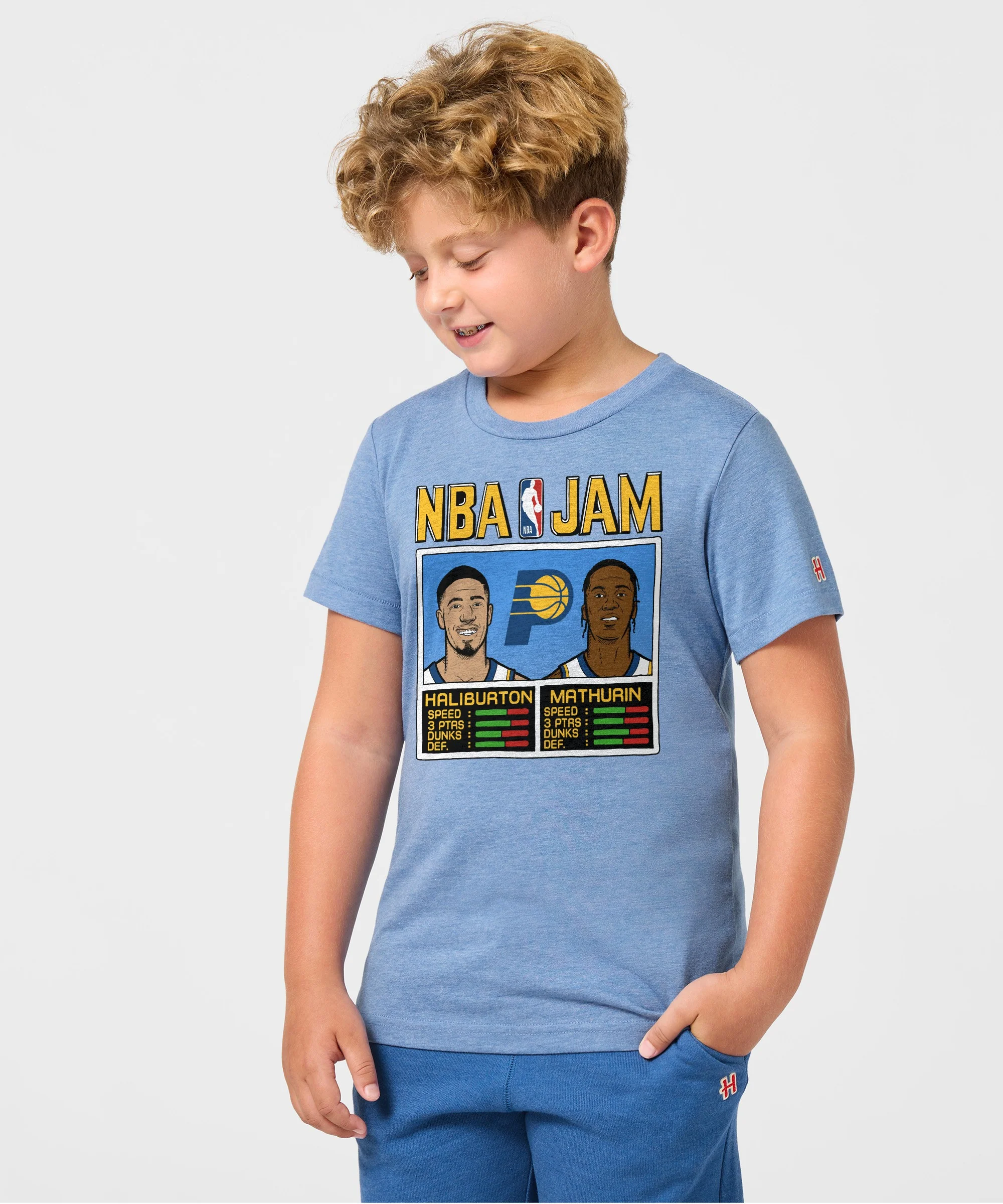 Youth NBA Jam Pacers Haliburton And Mathurin - Image 3
