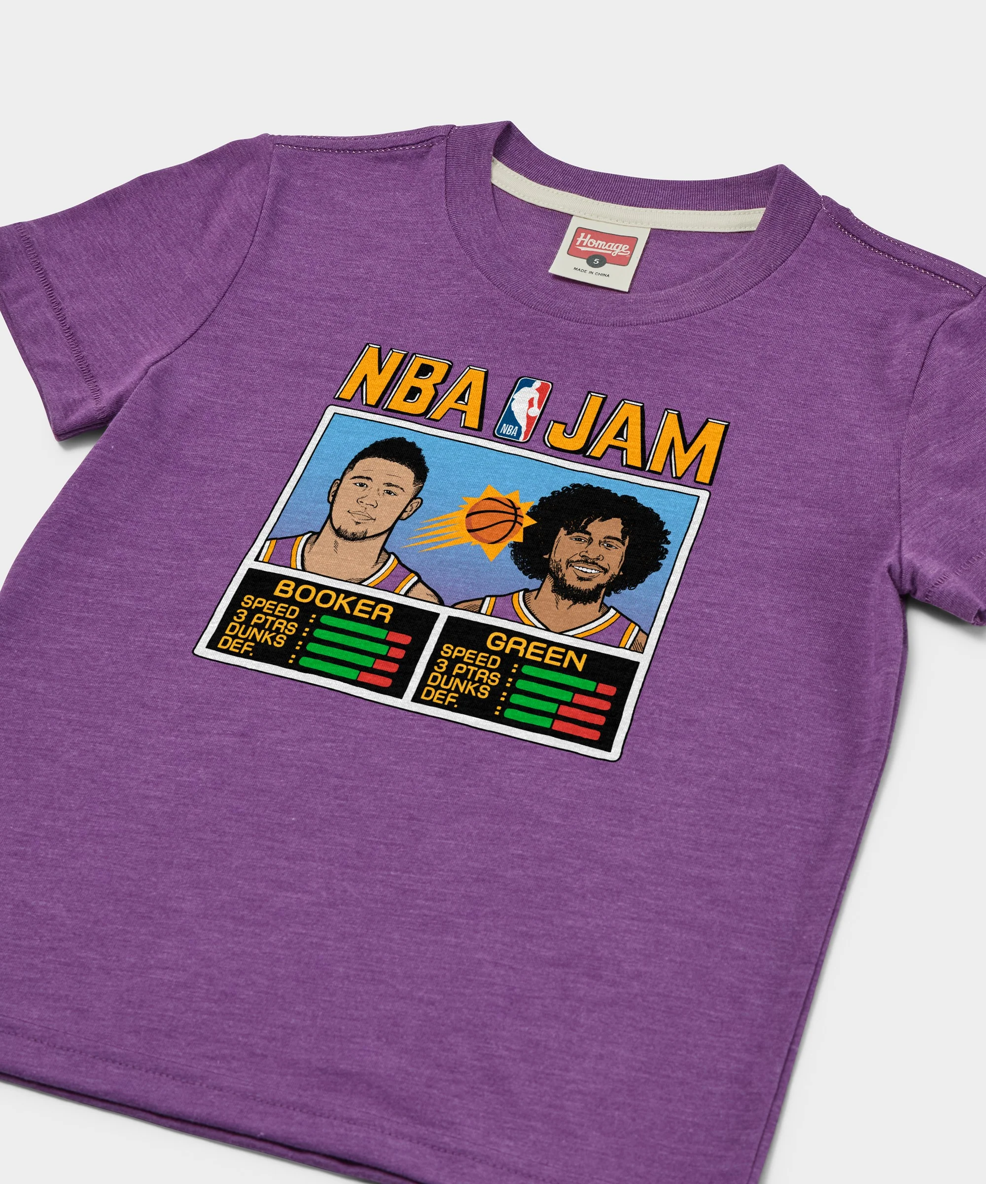 Youth NBA Jam Suns Booker And Green - Image 2
