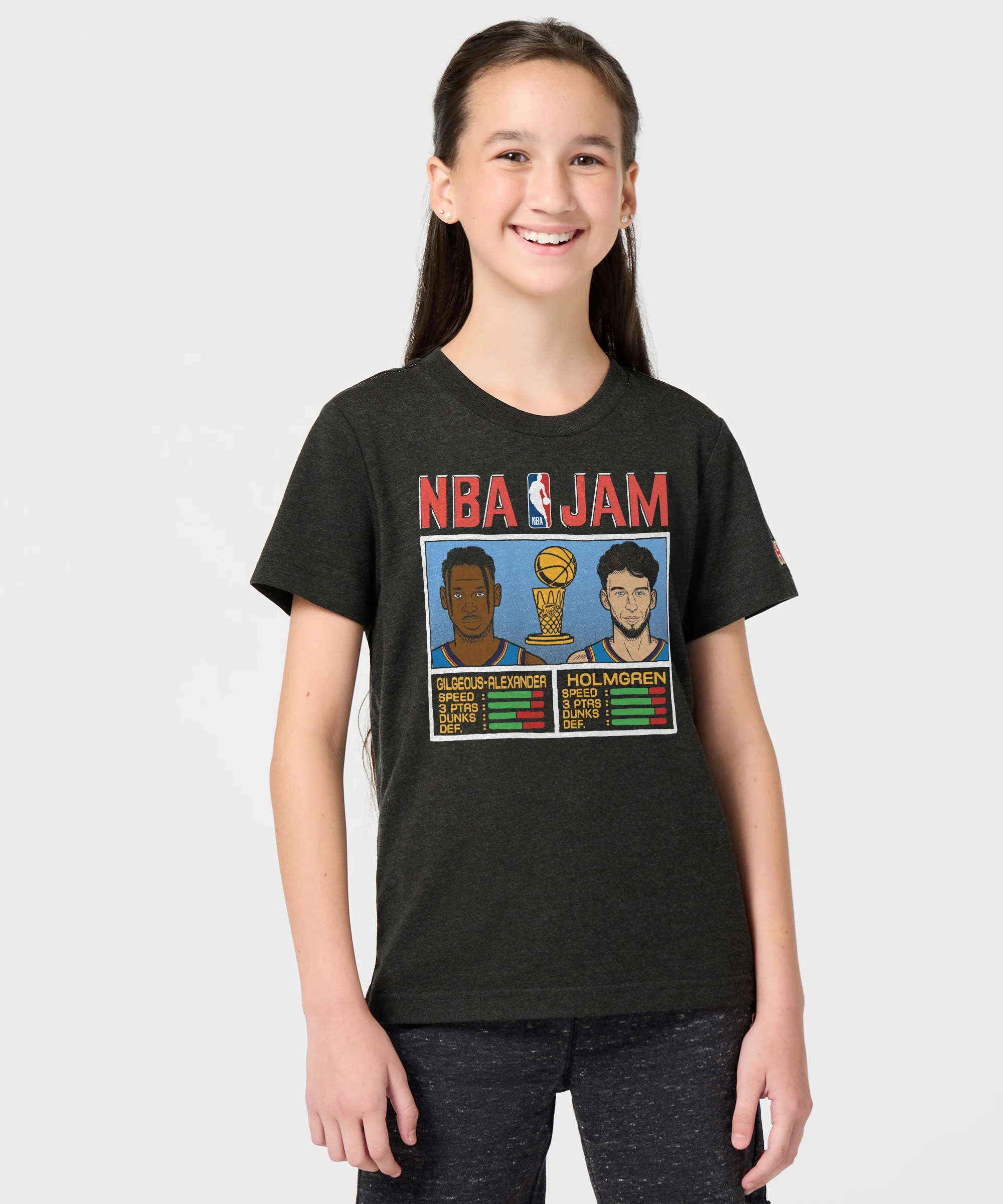 Youth NBA Jam Thunder 2025 Champs Gilgeous-Alexander And Holmgren - Image 3