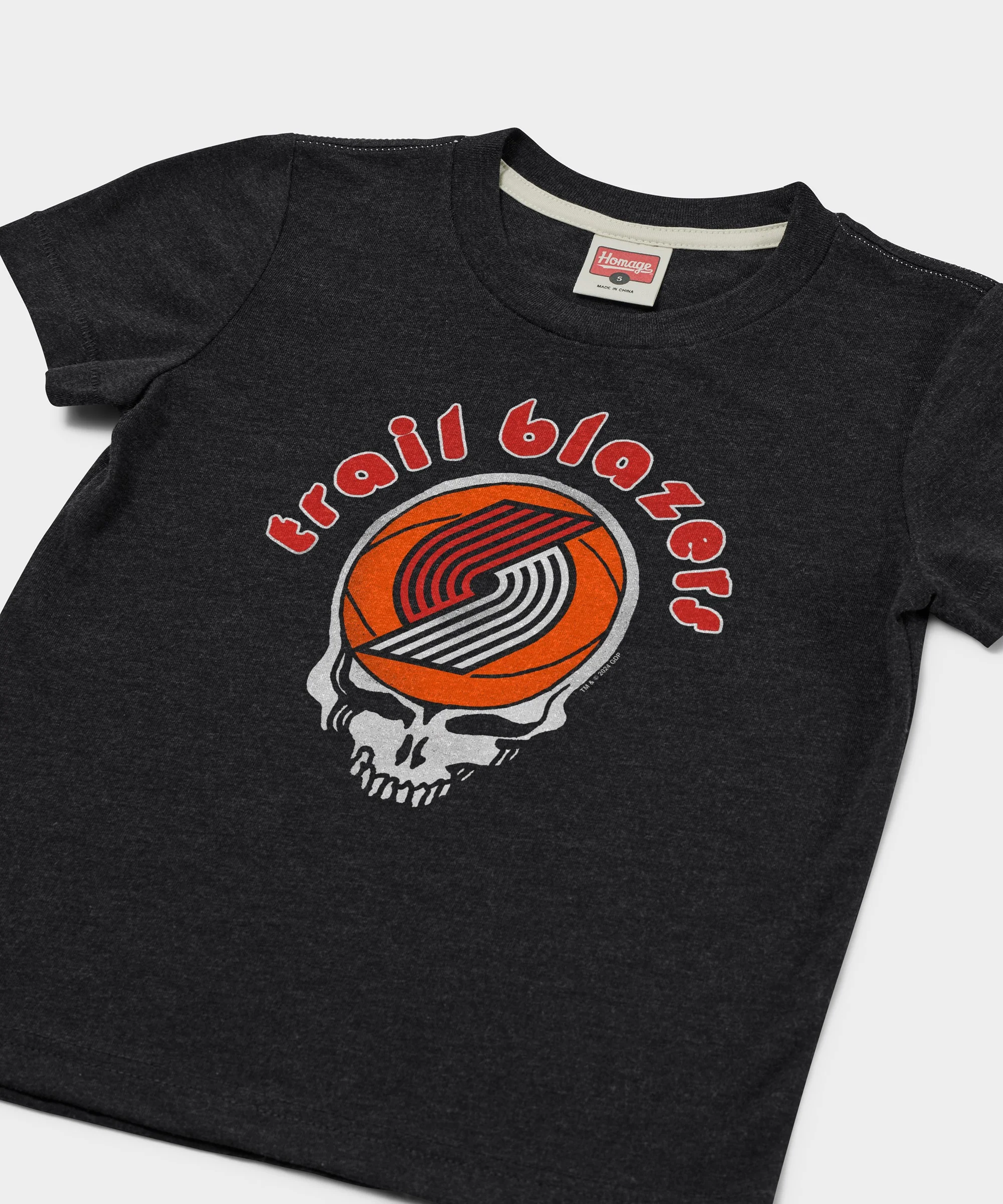 Youth NBA x Grateful Dead x Trail Blazers - Image 2