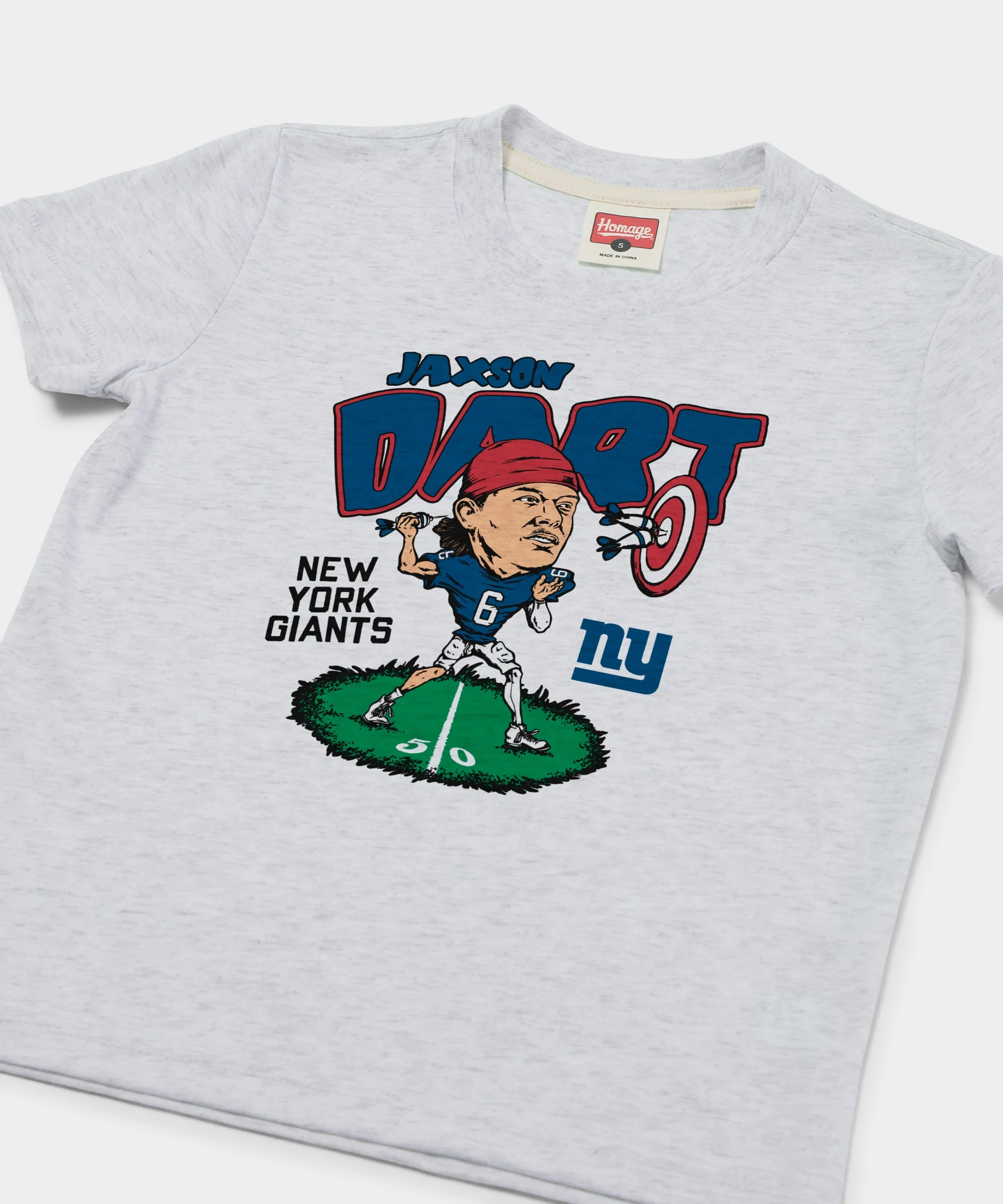 Youth New York Giants Jaxson Dart - Image 2