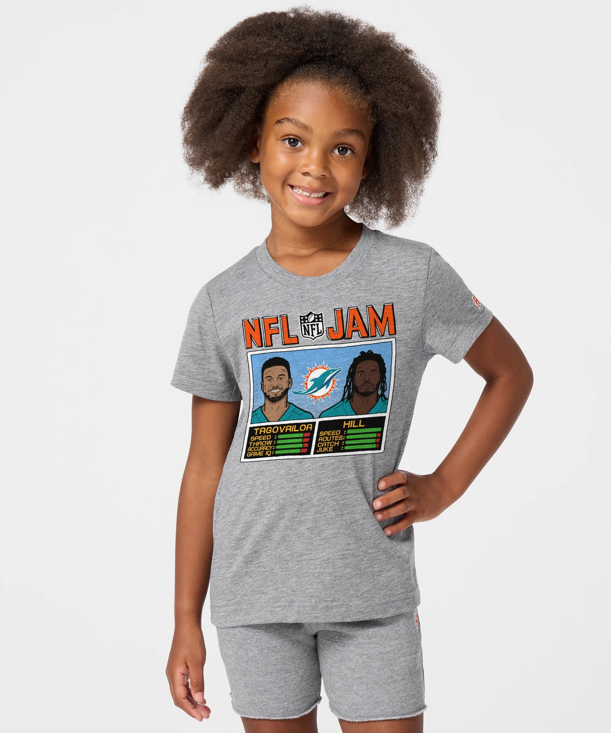 Youth NFL Jam Dolphins Tagovailoa And Hill - Image 3