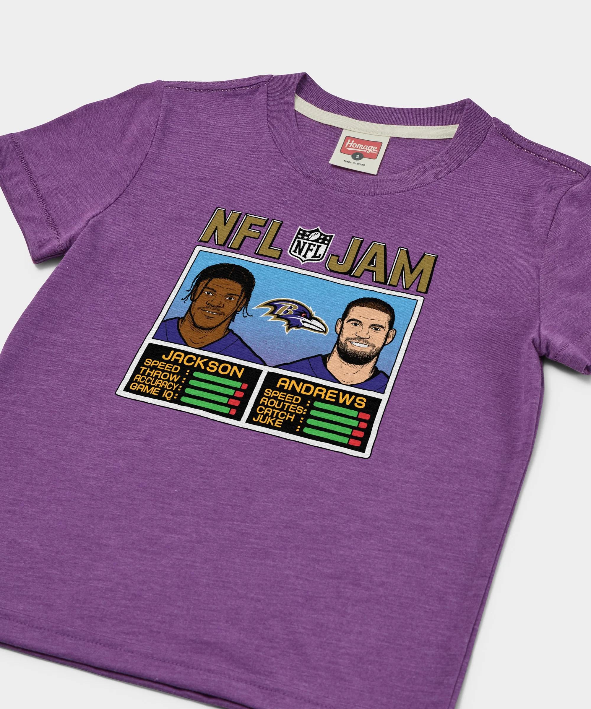 Youth NFL Jam Ravens Jackson And Andrews - Image 2