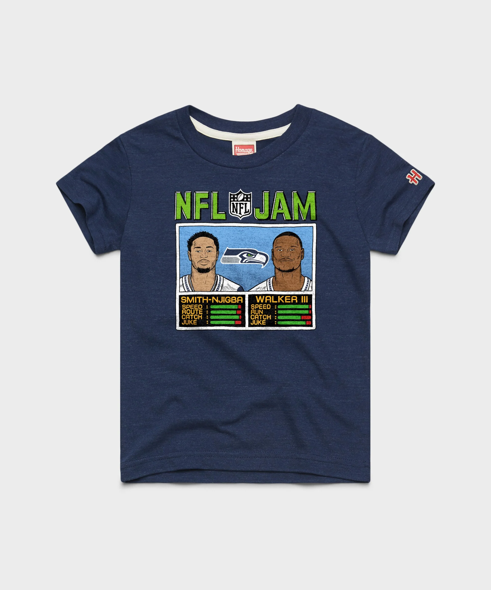 Youth NFL Jam Seahawks Smith-Njigba And Walker III
