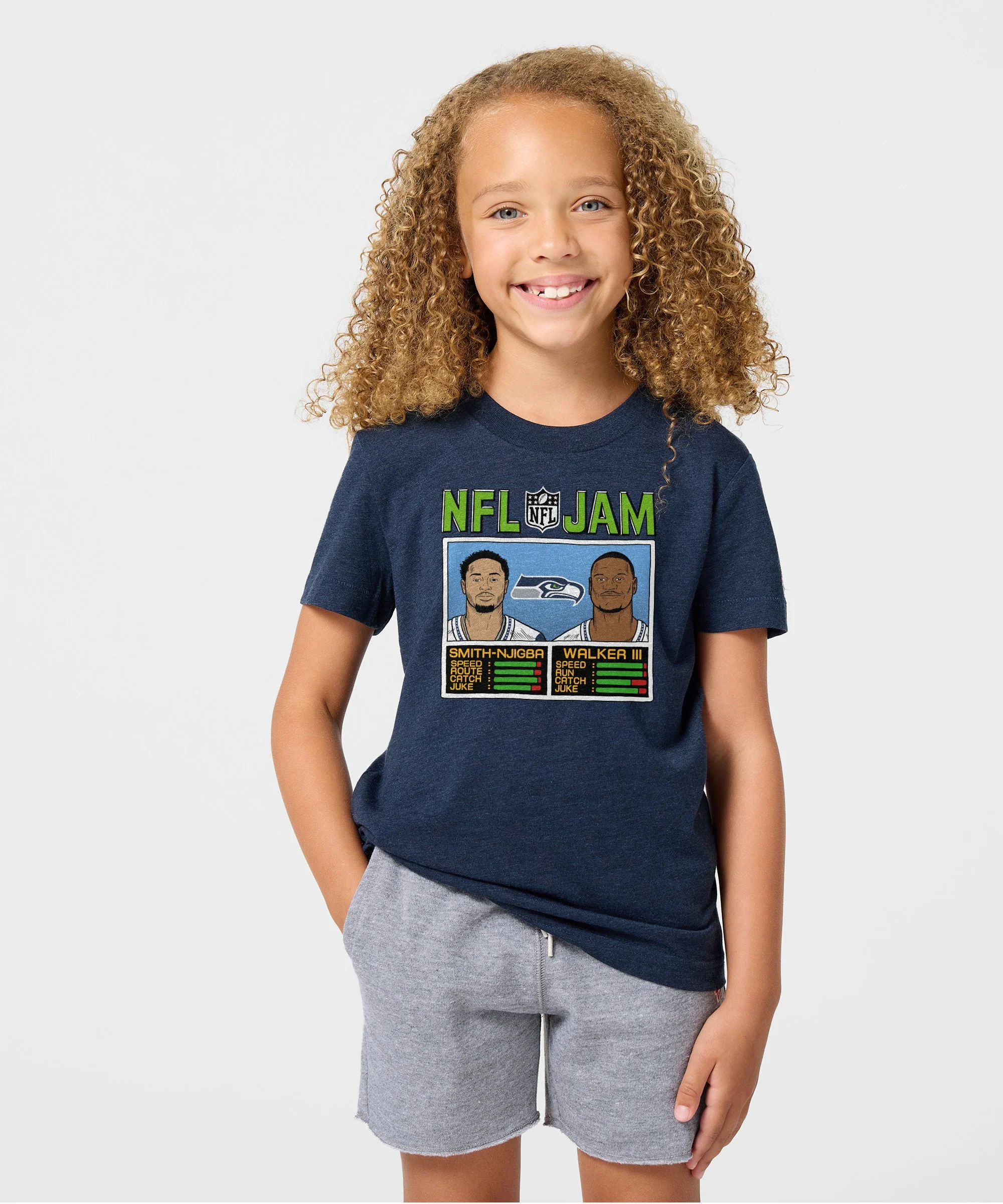 Youth NFL Jam Seahawks Smith-Njigba And Walker III - Image 3