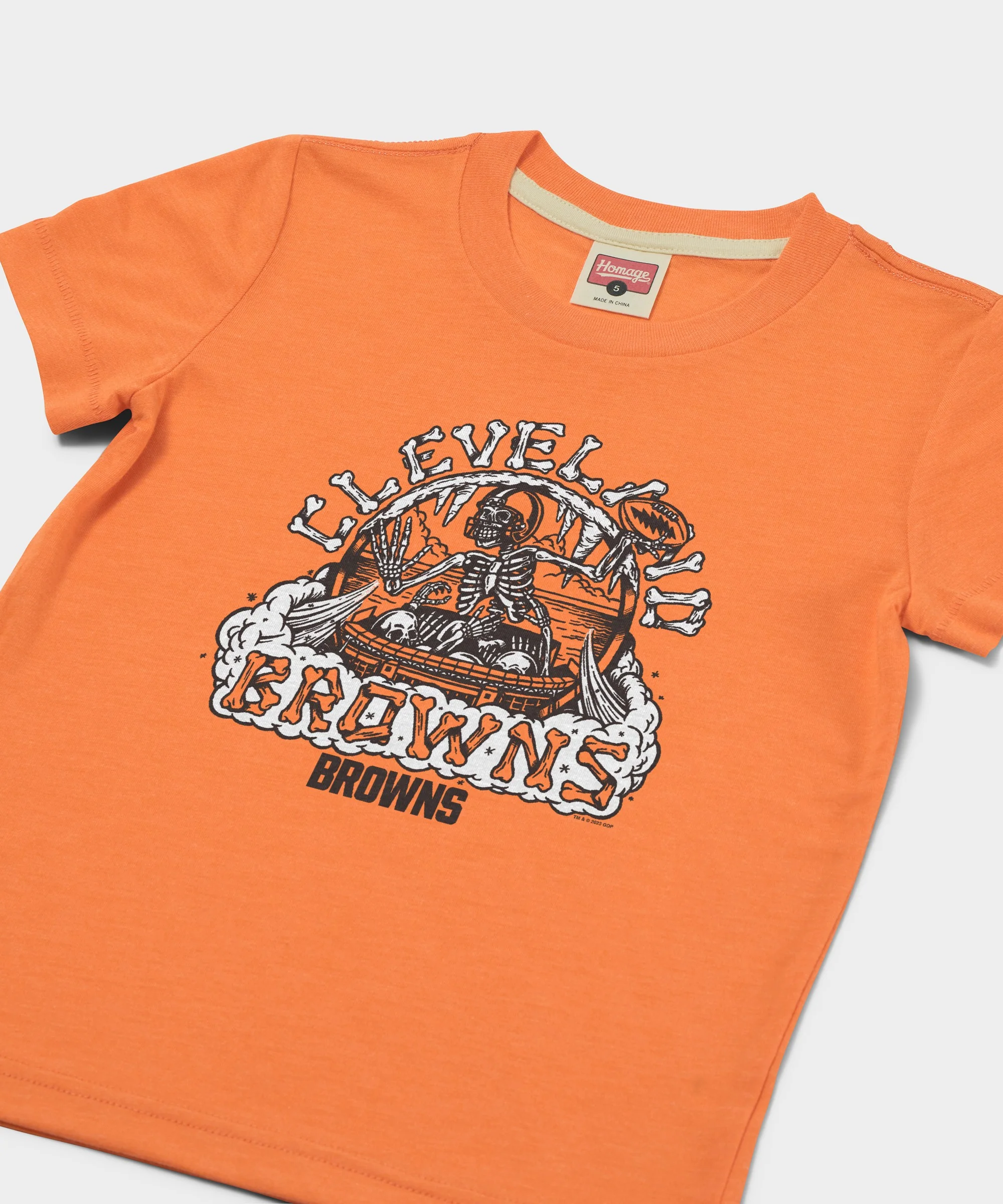 Youth NFL x Grateful Dead x Browns - Image 2