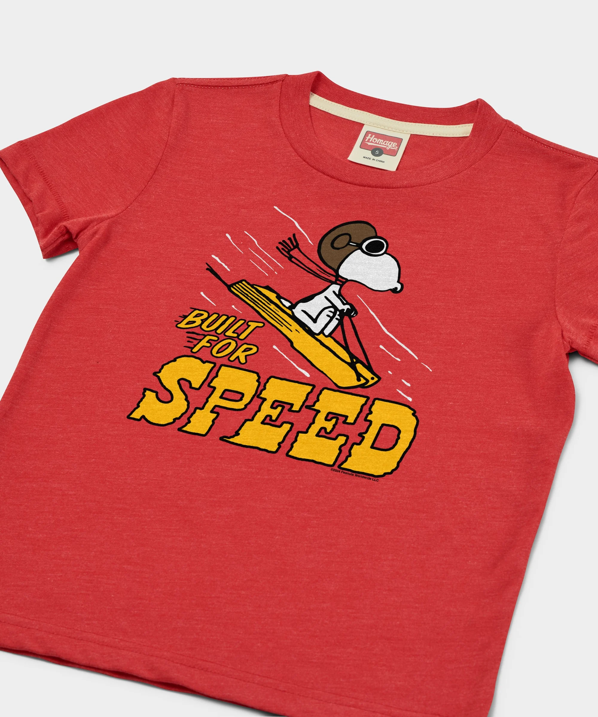 Youth Peanuts Snoopy Built For Speed - Image 2