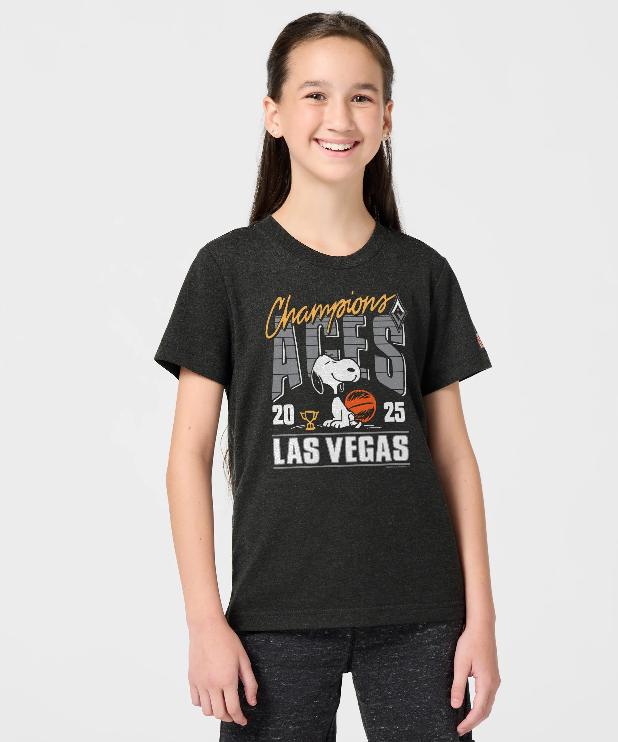 Youth Peanuts Snoopy x Las Vegas Aces 2025 WNBA Champions - Image 3