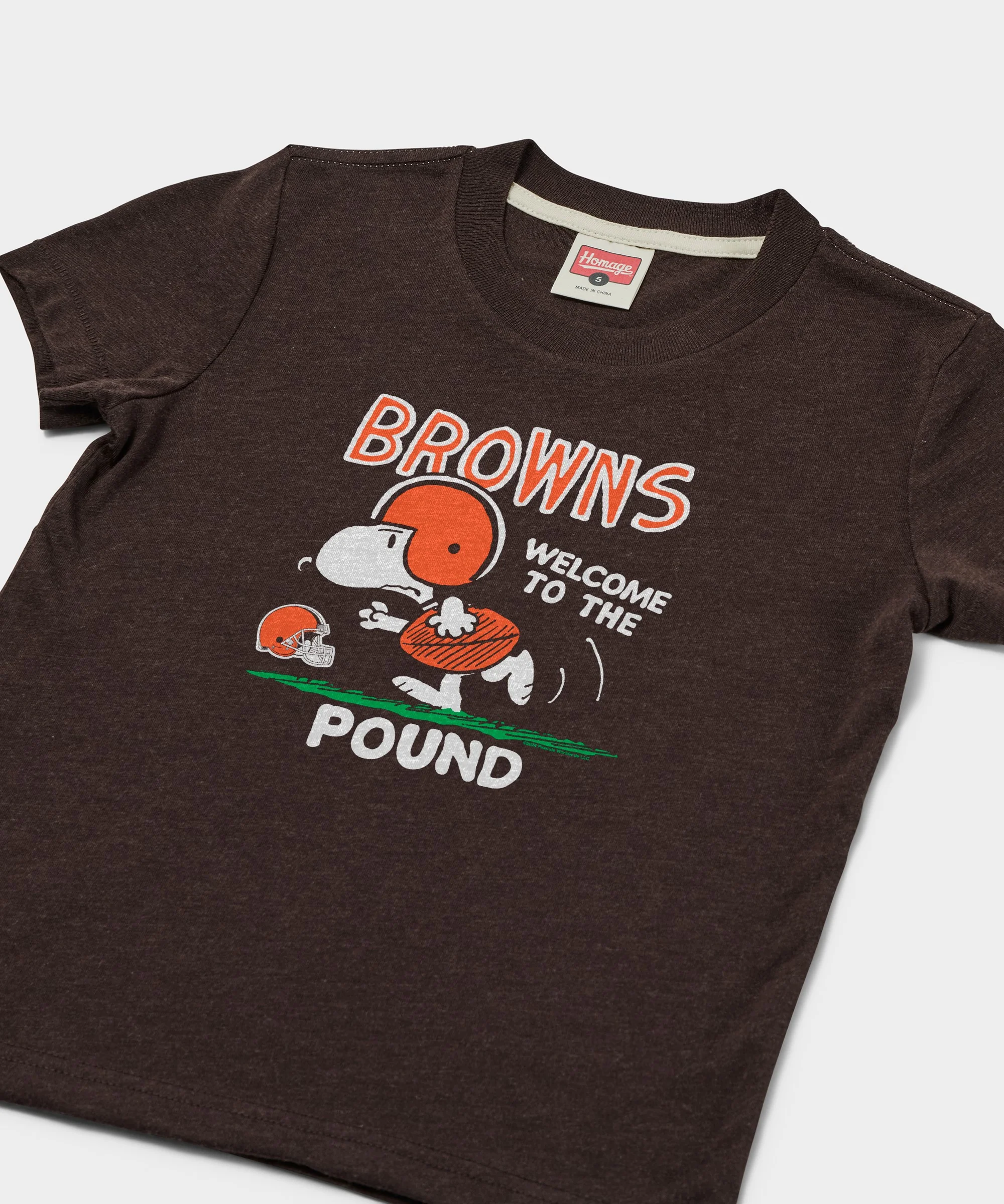 Youth Peanuts x Cleveland Browns Welcome To The Pound - Image 2