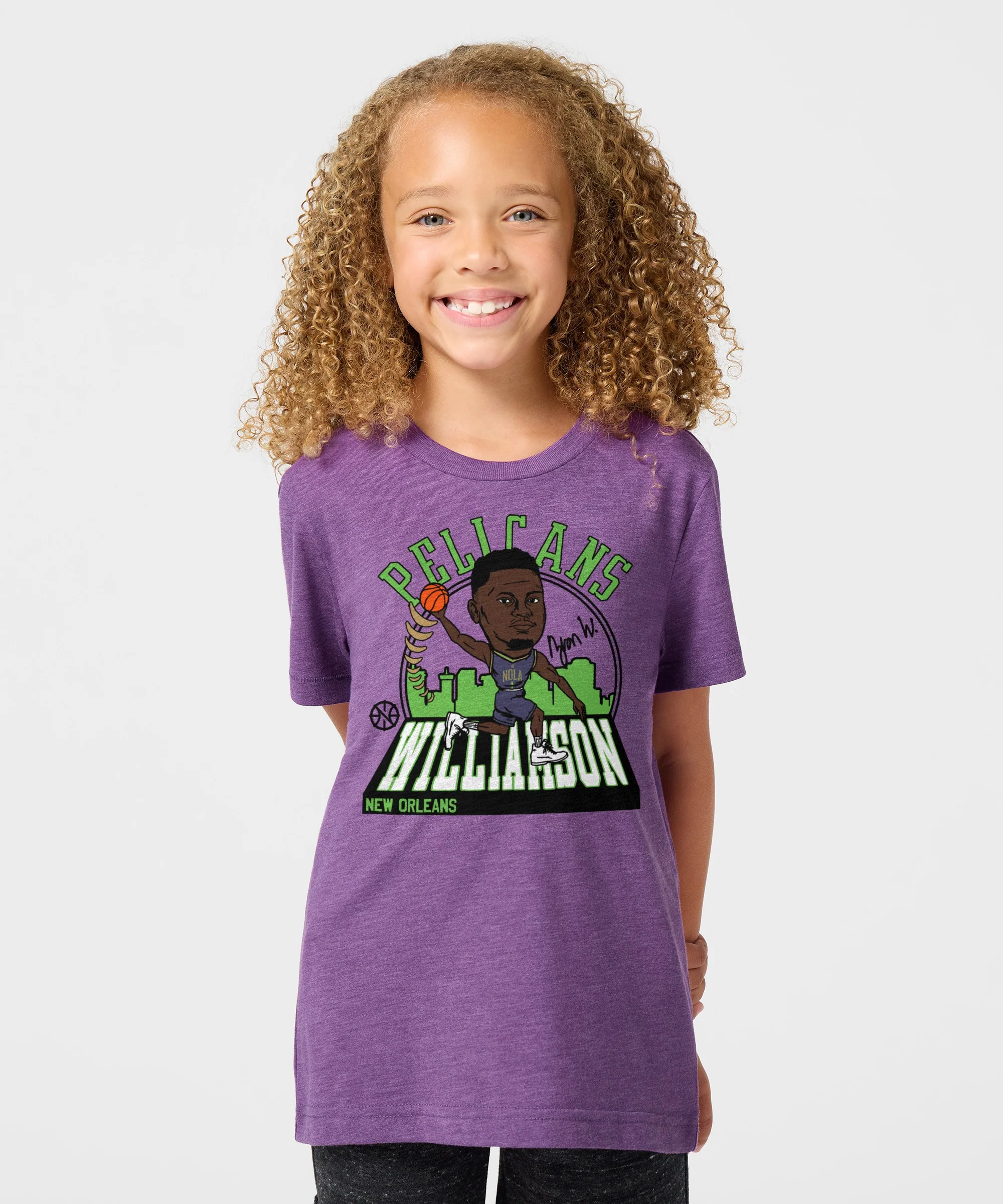Youth Pelicans Zion Williamson Signature City Edition 2024 - Image 3