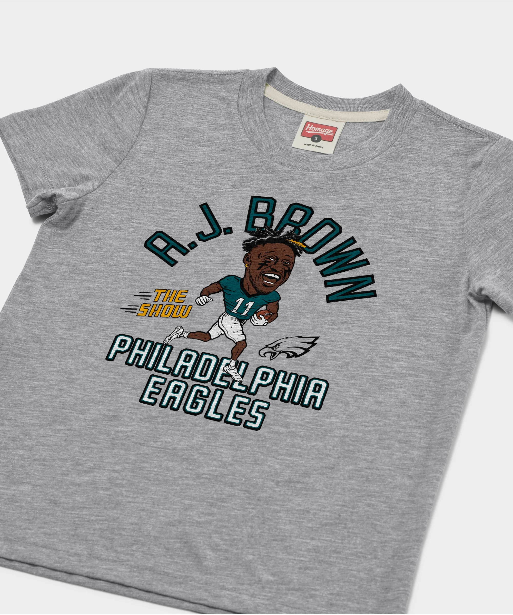 Youth Philadelphia Eagles AJ Brown - Image 2