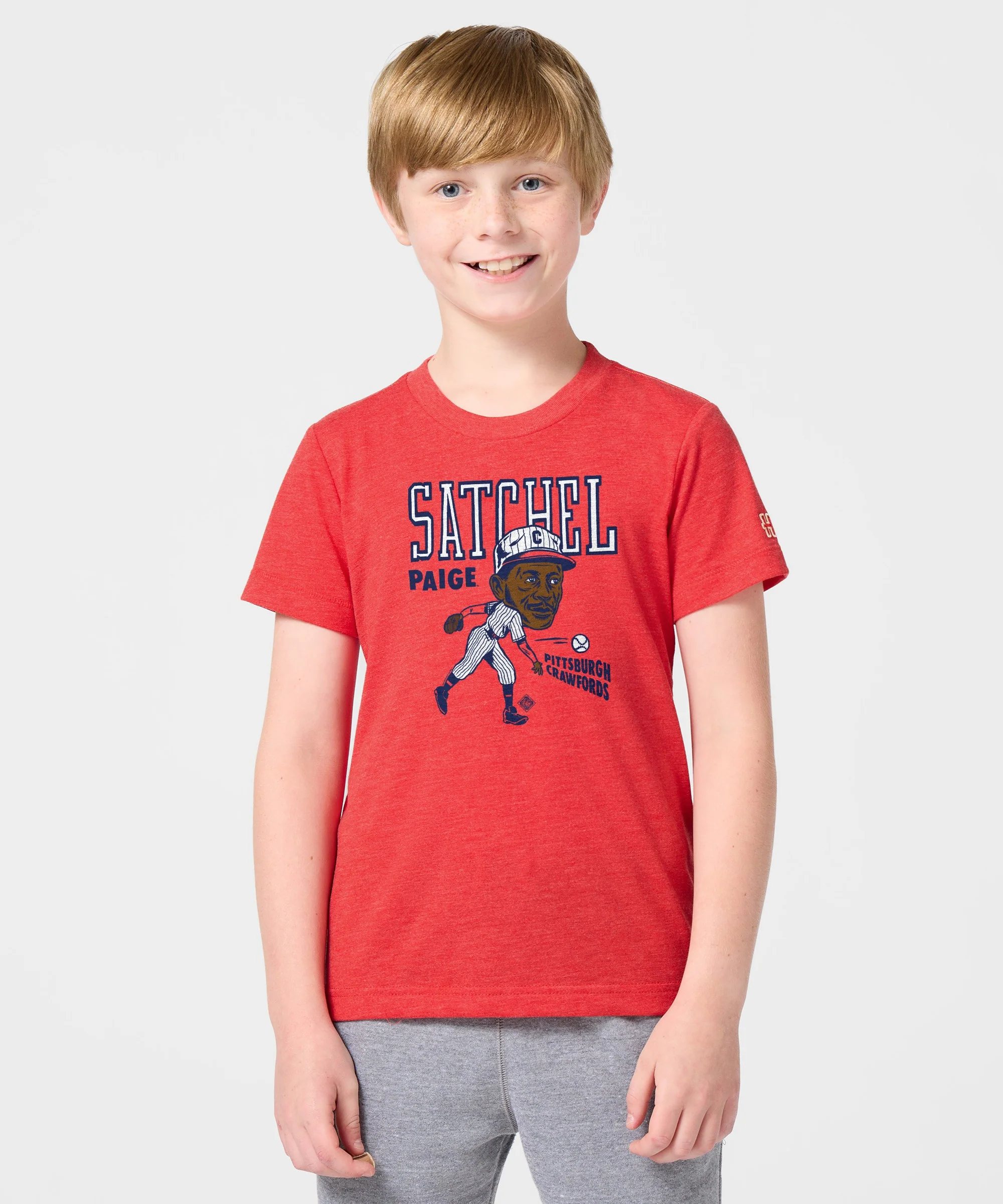 Youth Pittsburgh Crawfords Satchel Paige - Image 3