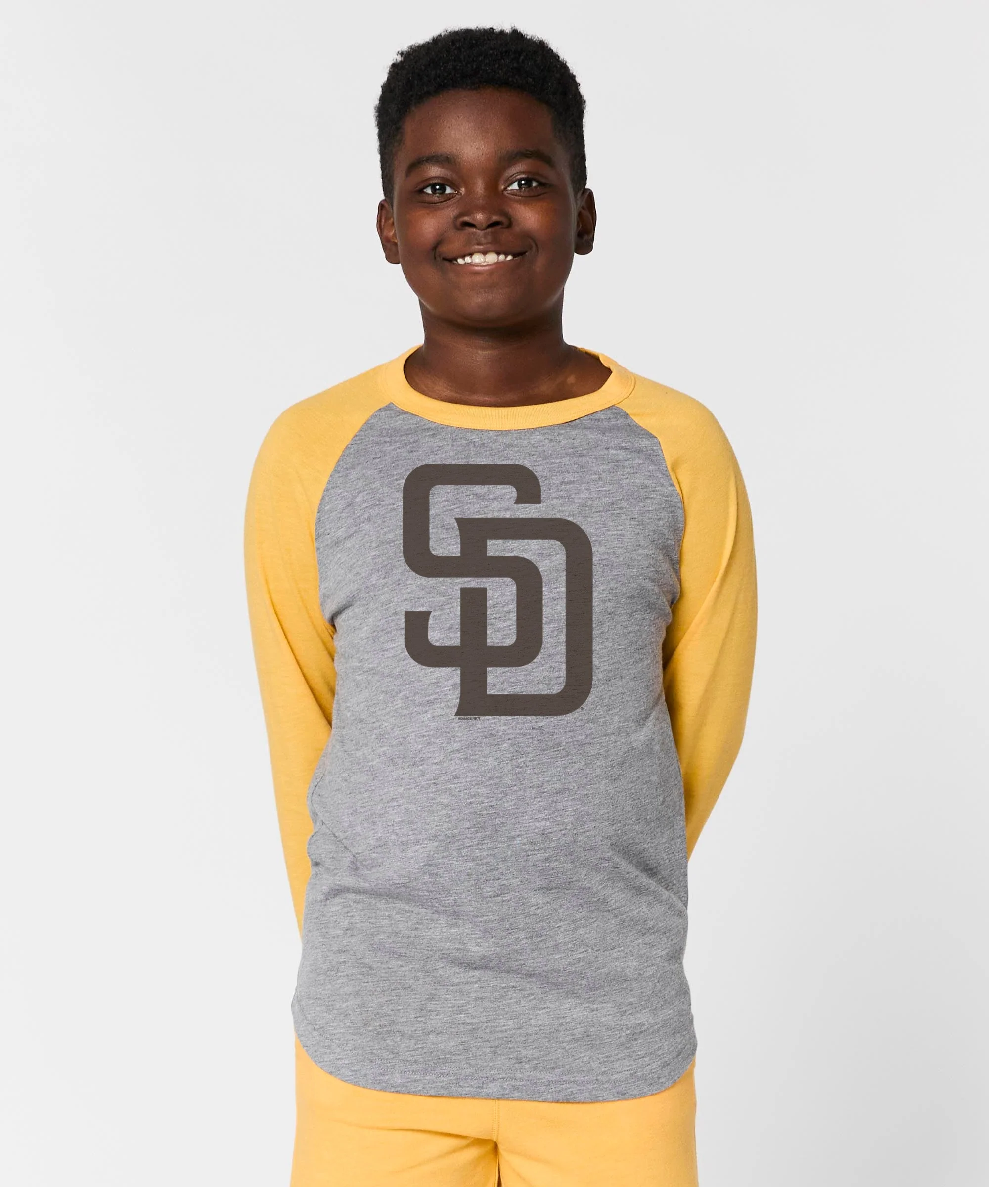 Youth San Diego Padres '20 Raglan - Image 3