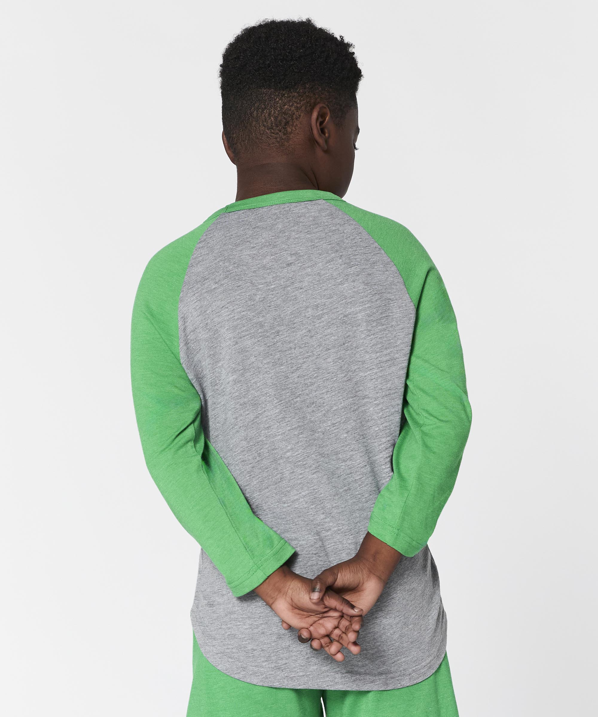 Youth Seattle Seahawks Big Helmet Raglan - Image 4