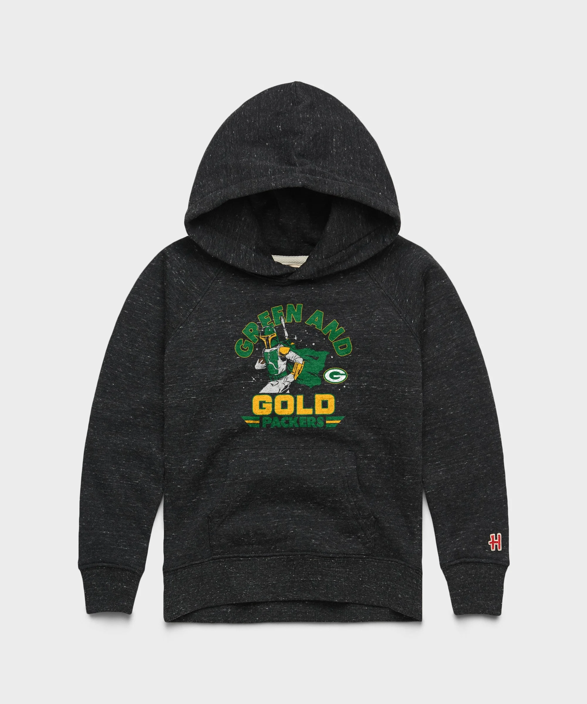 Youth Star Wars x Green Bay Packers Dark Side Hoodie