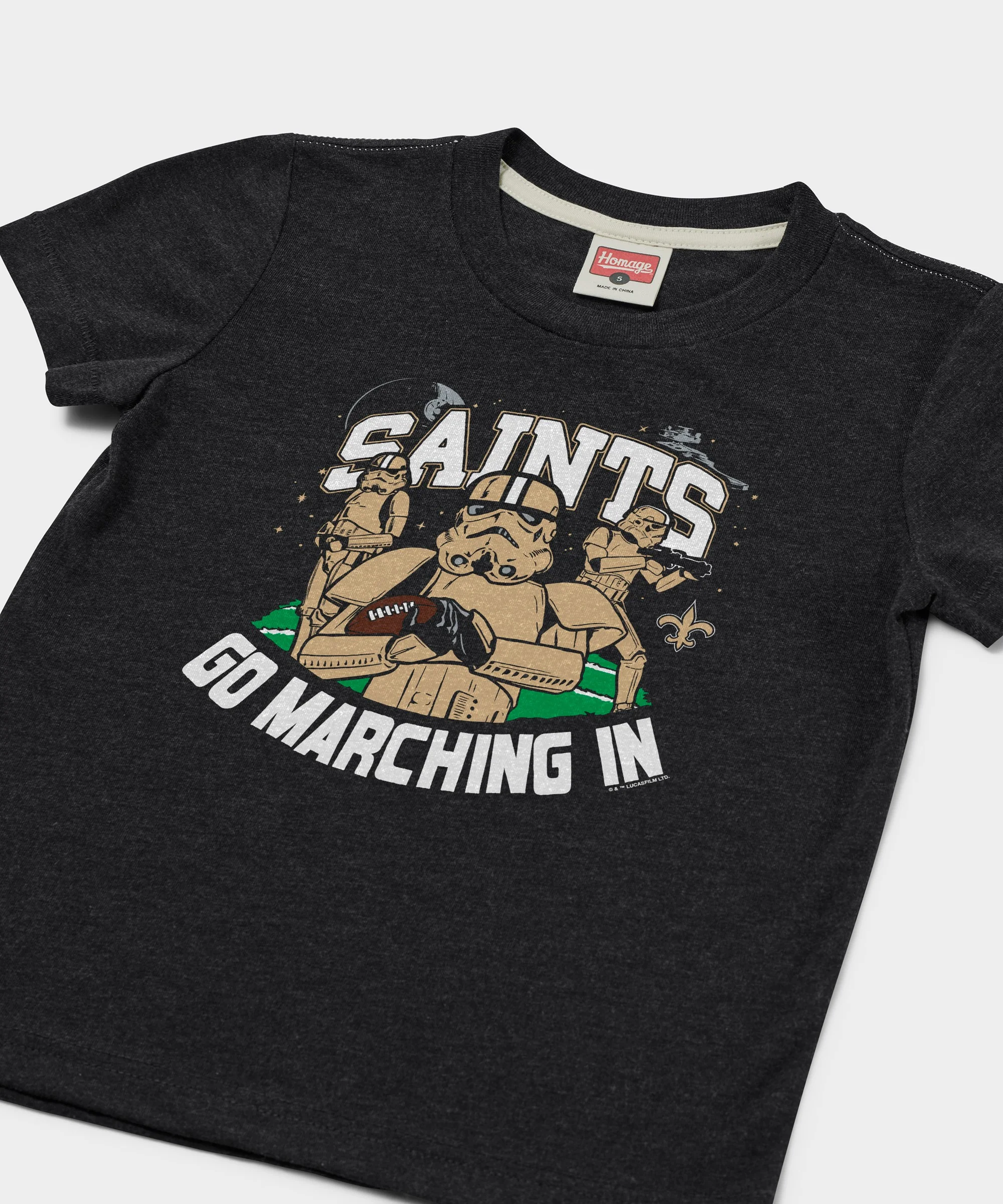 Youth Star Wars x New Orleans Saints Dark Side - Image 2