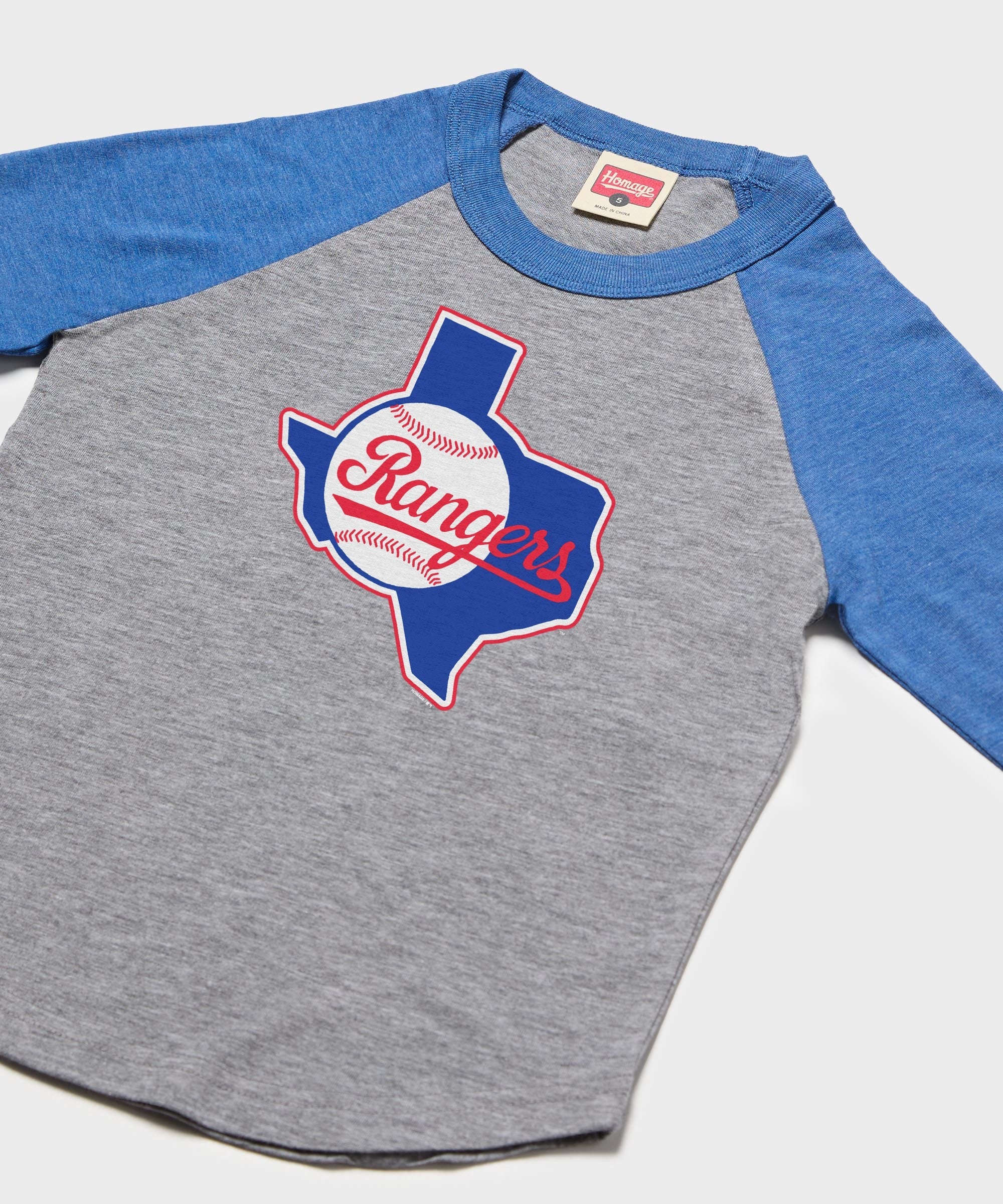 Youth Texas Rangers '84 Raglan - Image 2