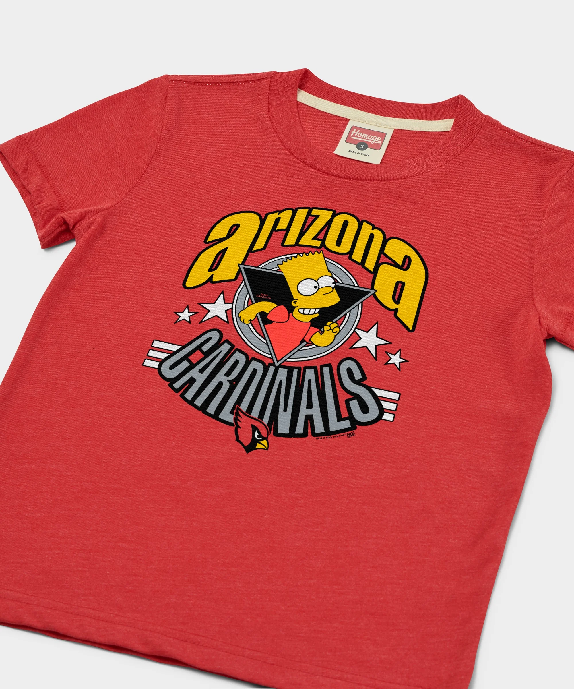 Youth The Simpsons Bart x Arizona Cardinals - Image 2