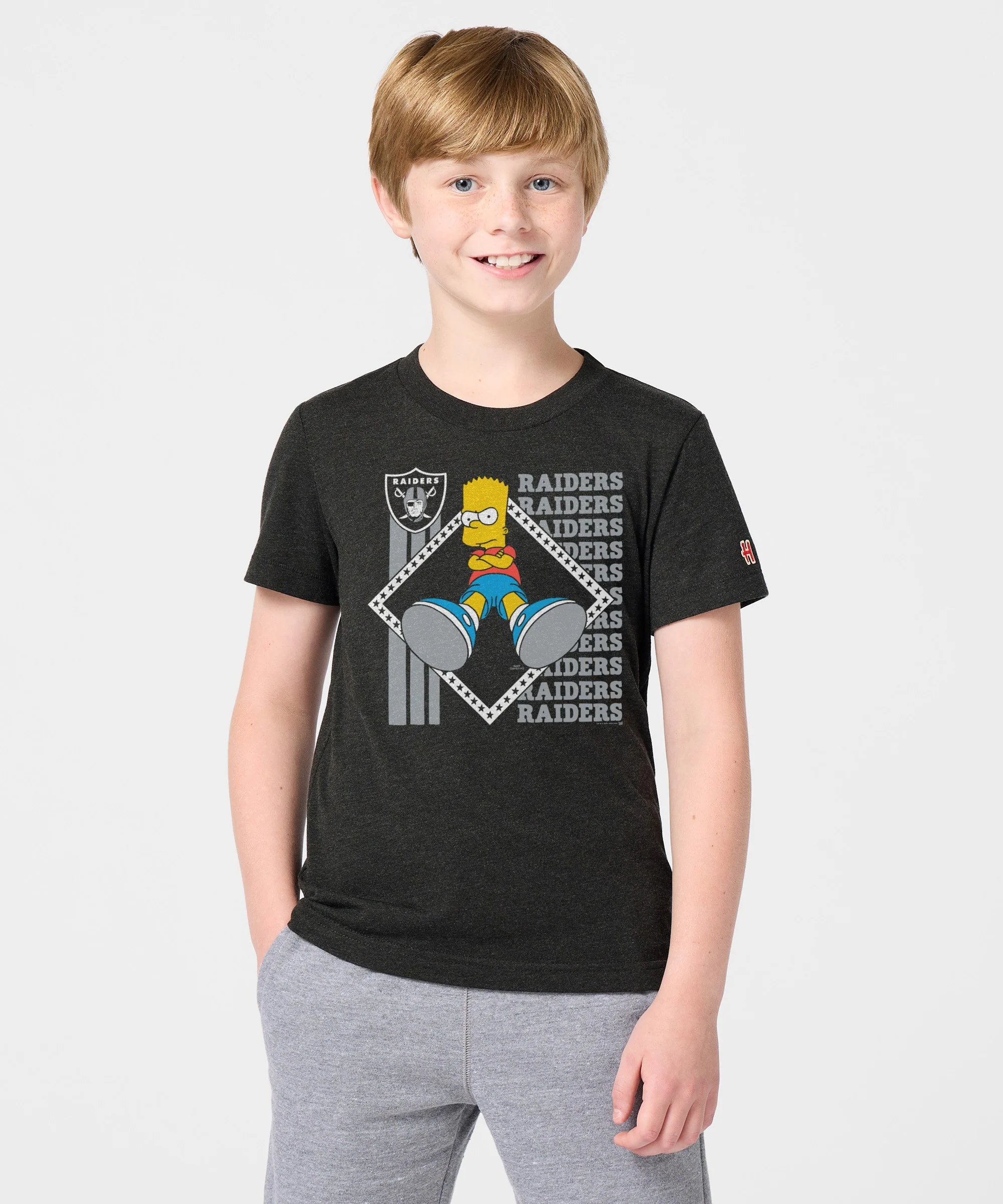 Youth The Simpsons Bart x Las Vegas Raiders - Image 3