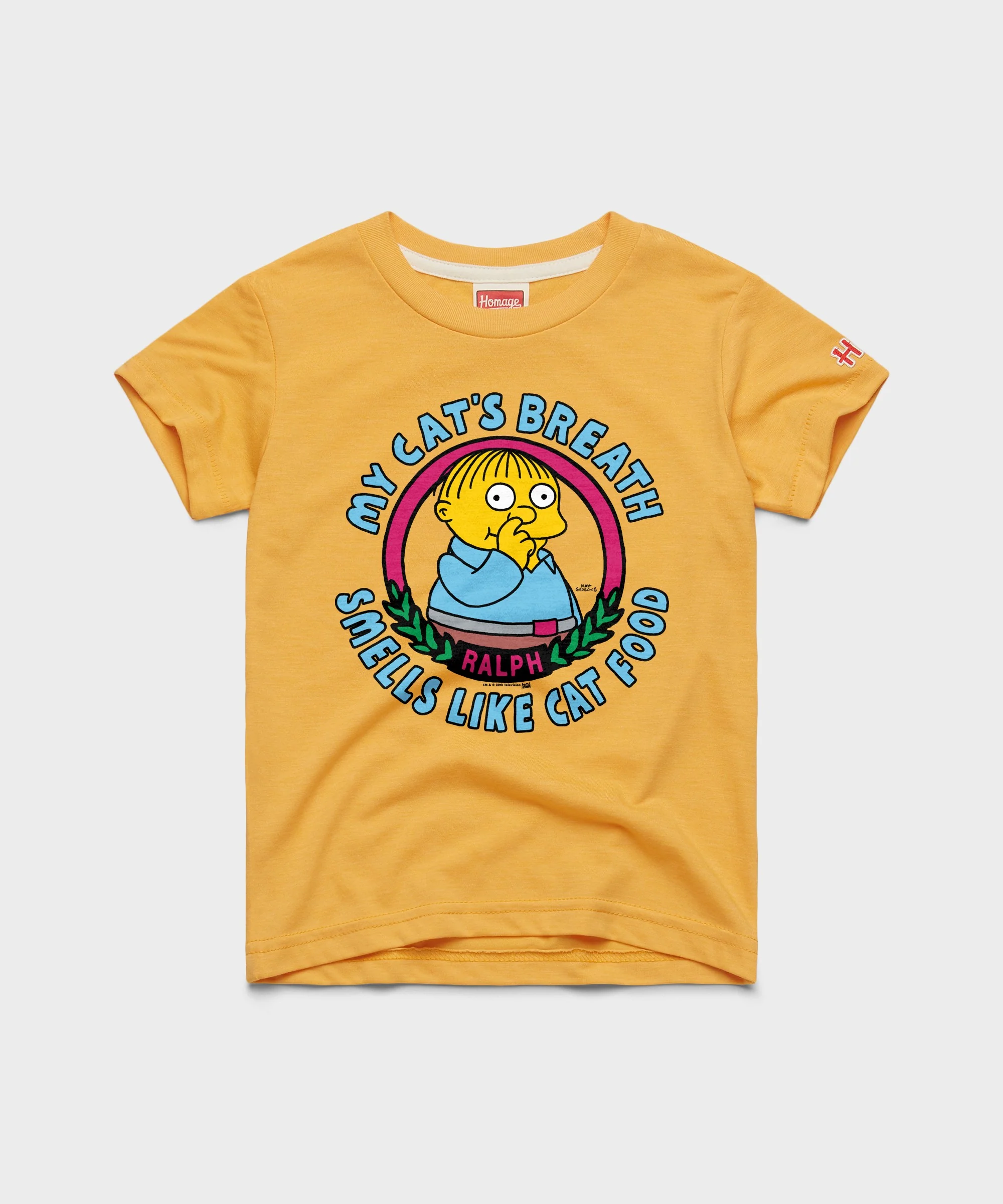 Youth The Simpsons Ralph My Cat's Breath Smells Like Cat Food