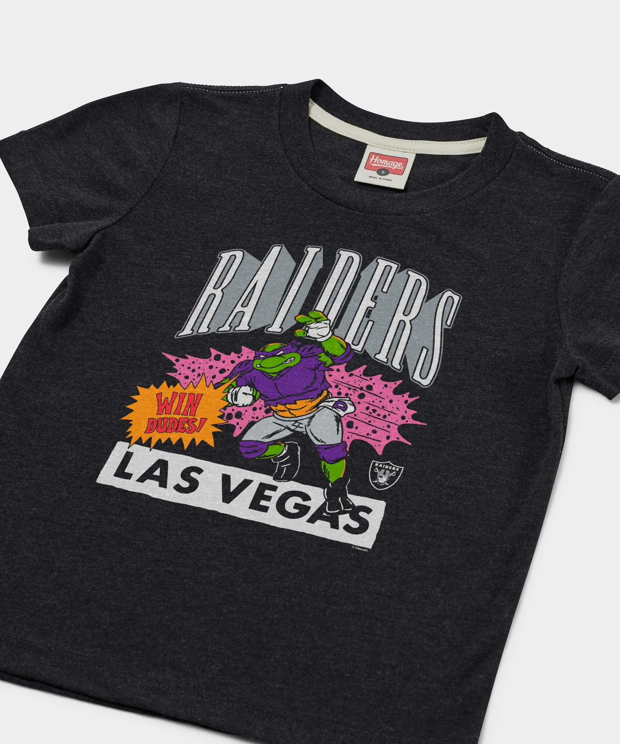 Youth TMNT Donatello x Las Vegas Raiders - Image 2