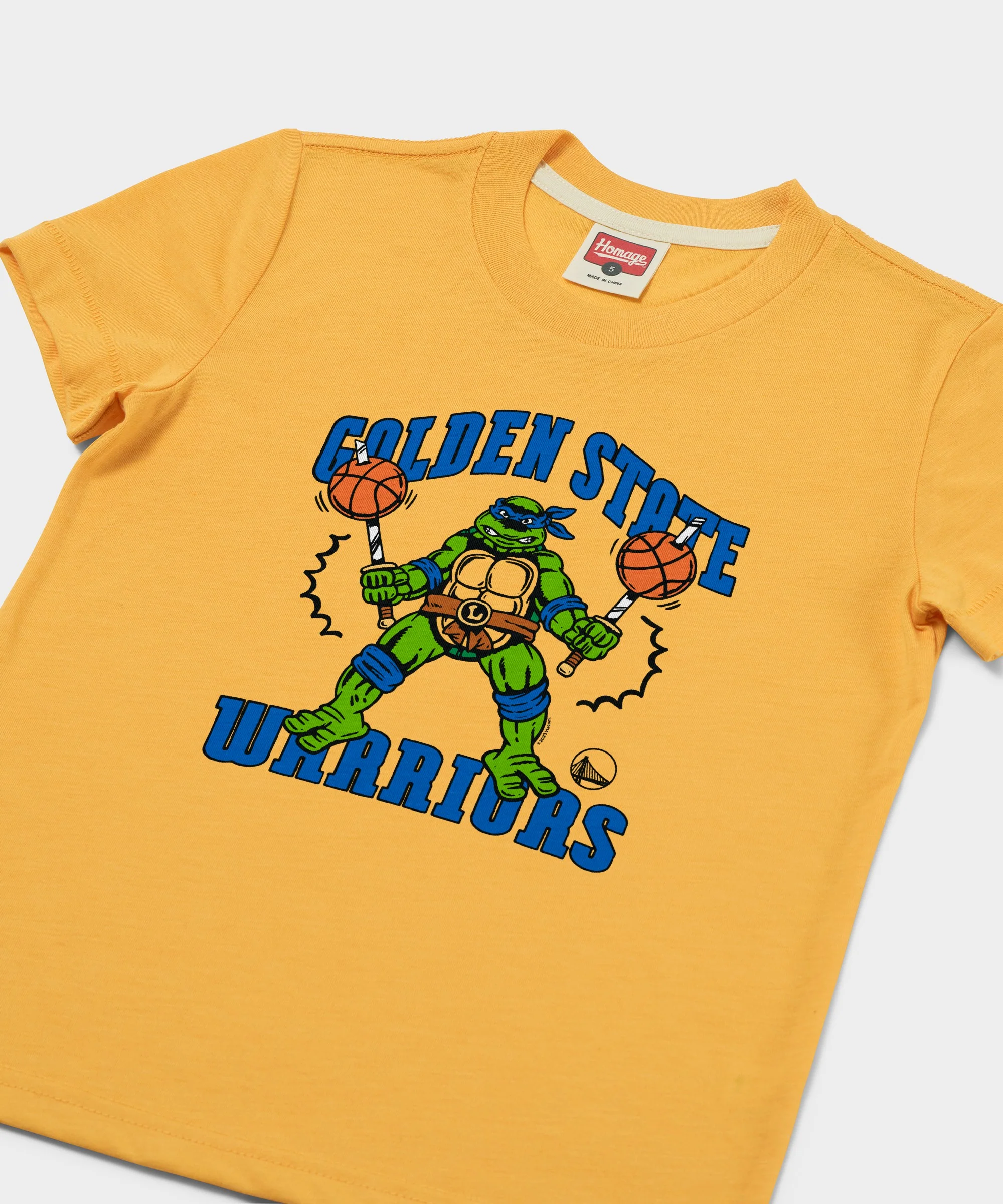 Youth TMNT Leonardo x Golden State Warriors - Image 2