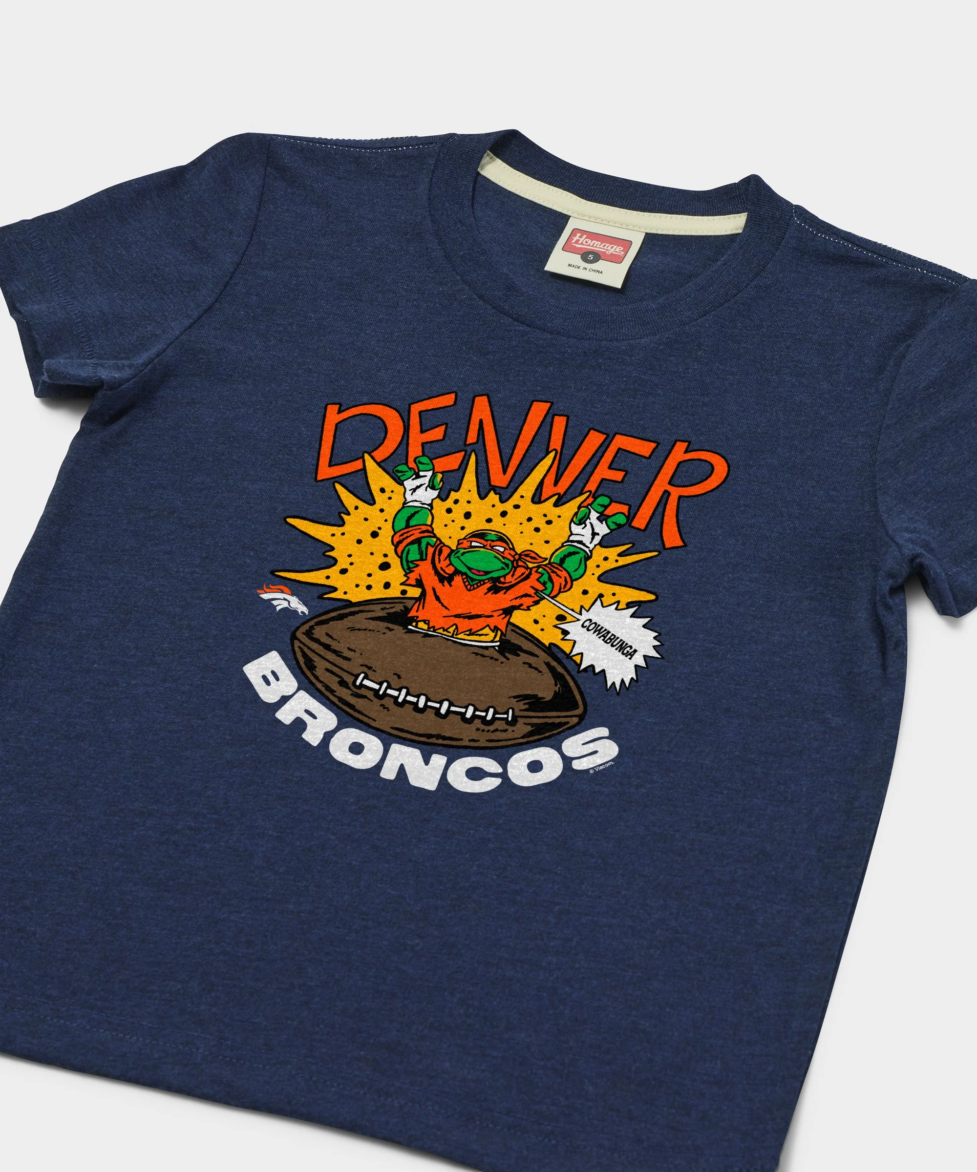 Youth TMNT Michelangelo x Denver Broncos - Image 2