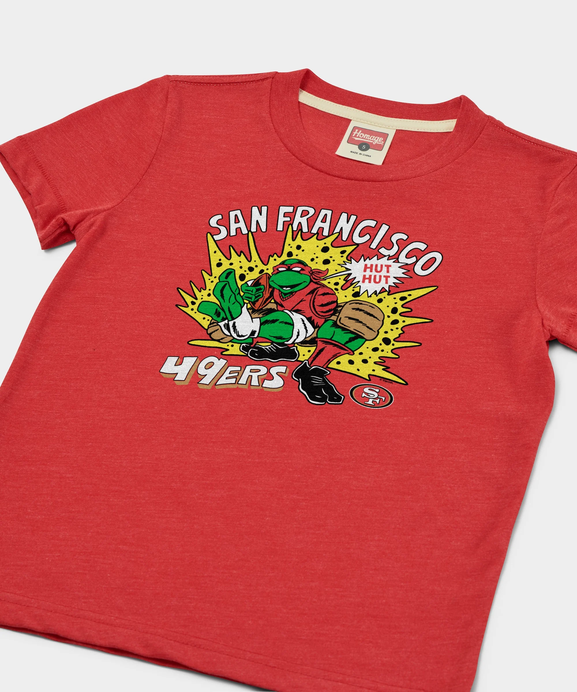 Youth TMNT Raphael x San Francisco 49ers - Image 2