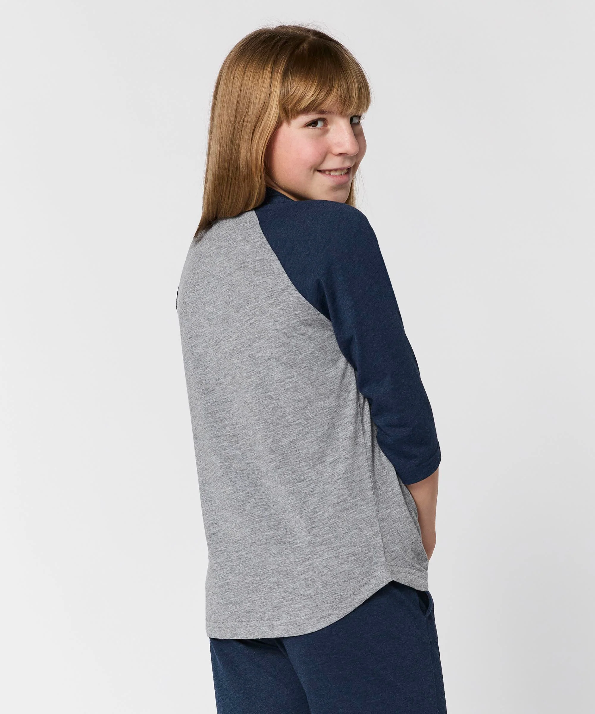 Youth Washington Nationals Cap Logo '24 Raglan - Image 4